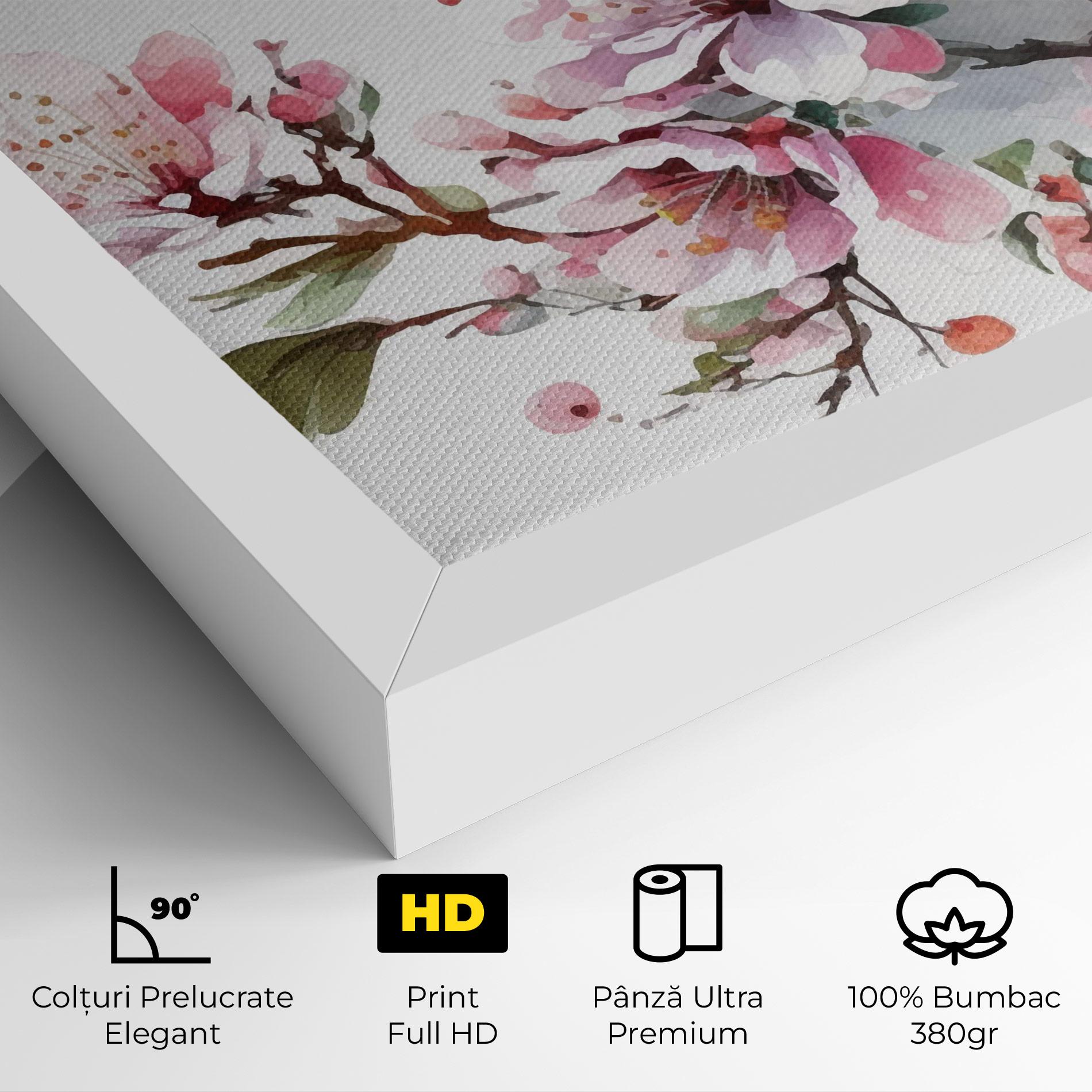 Tablou Canvas Cherry Spring Flower mockup 4