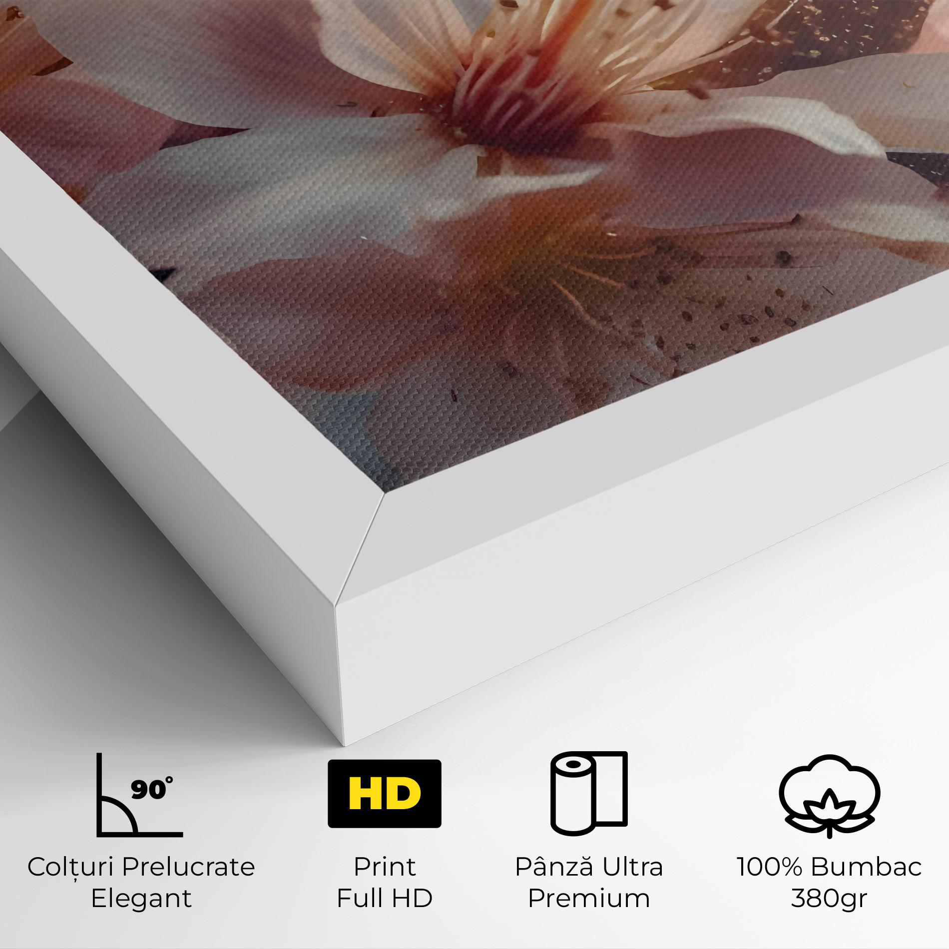 Tablou Canvas Flower Spring Art mockup 4