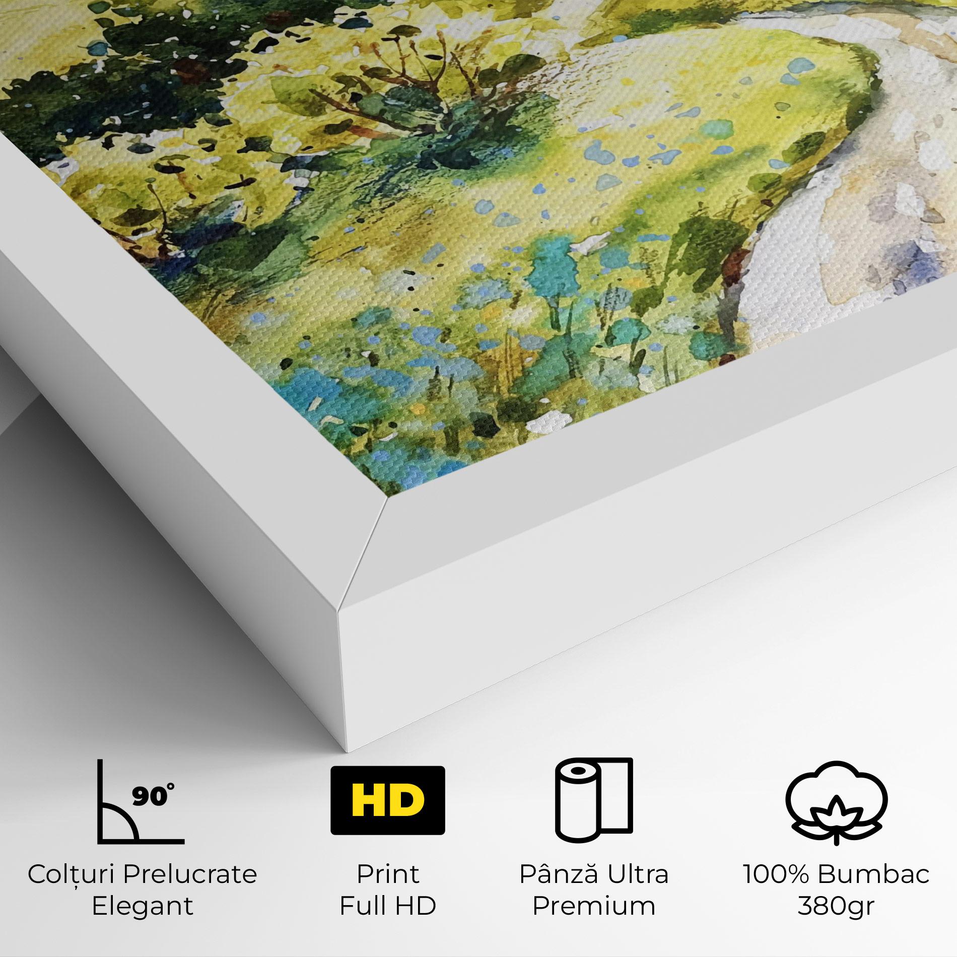 Tablou Canvas Fresh Spring View mockup 4