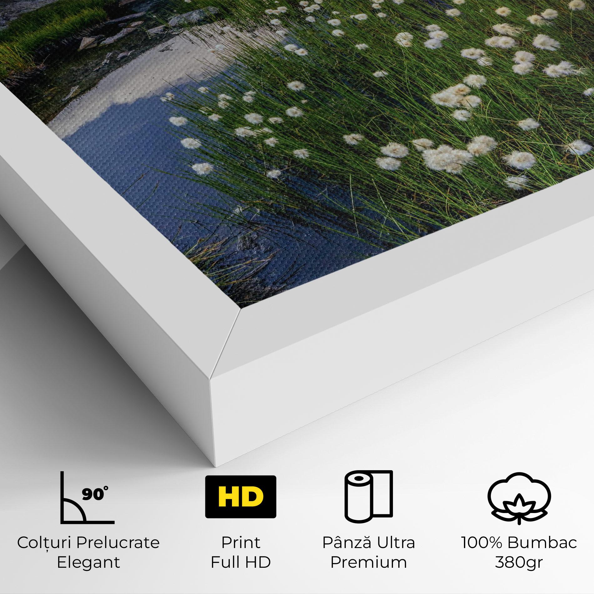 Tablou Canvas Lake Spring View mockup 4
