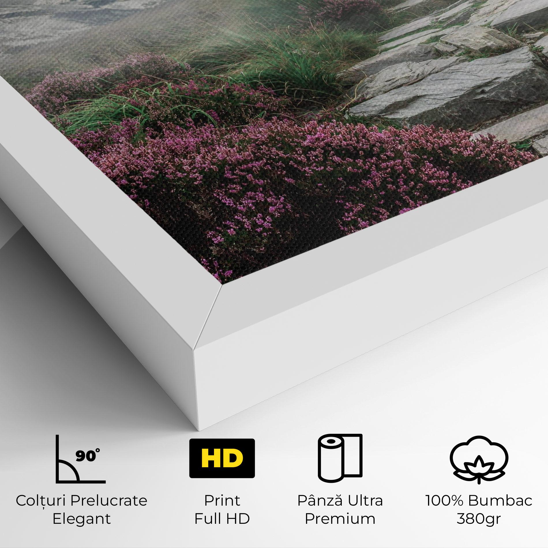 Tablou Canvas Mountain Spring View mockup 4