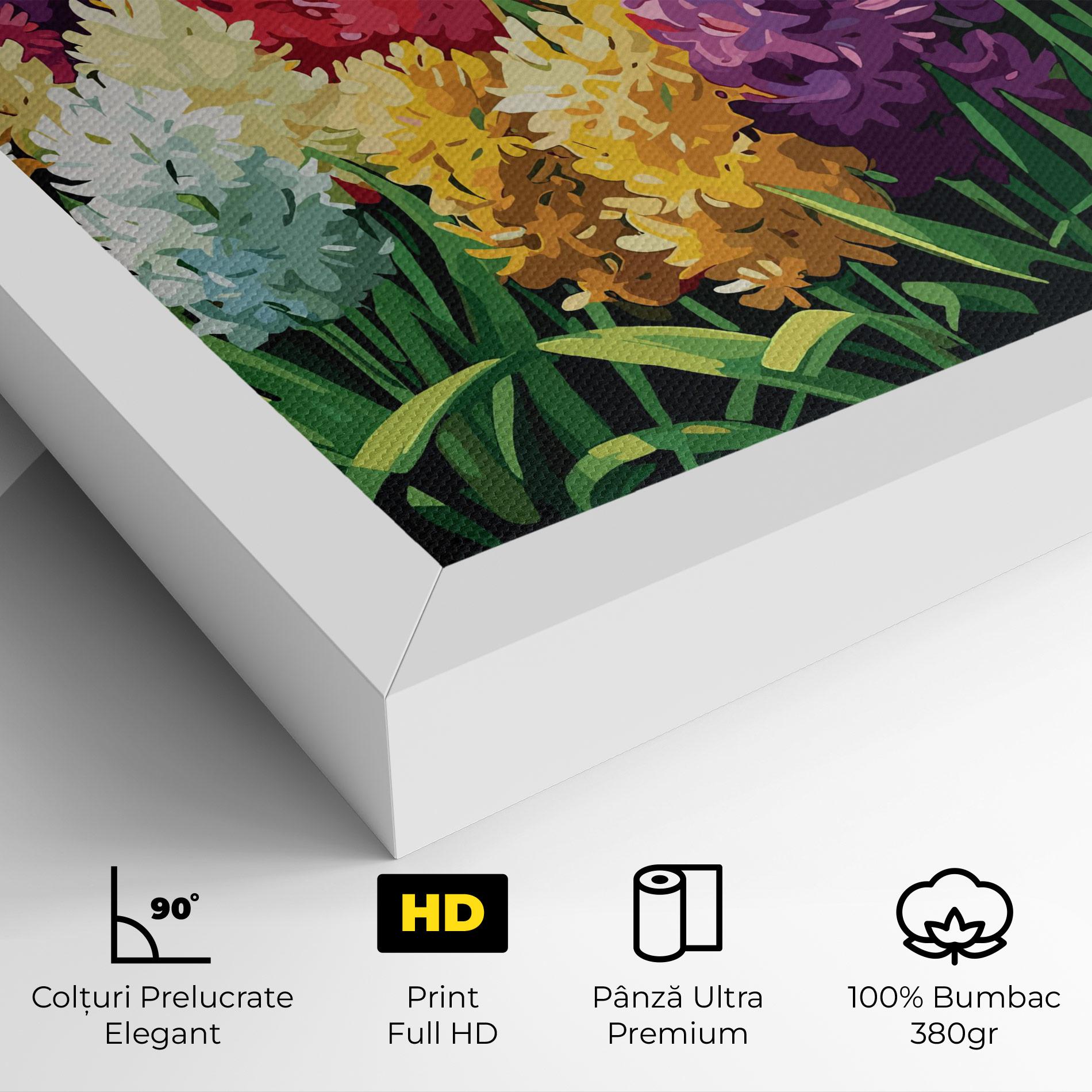 Tablou Canvas Pretty Colorful Spring mockup 4