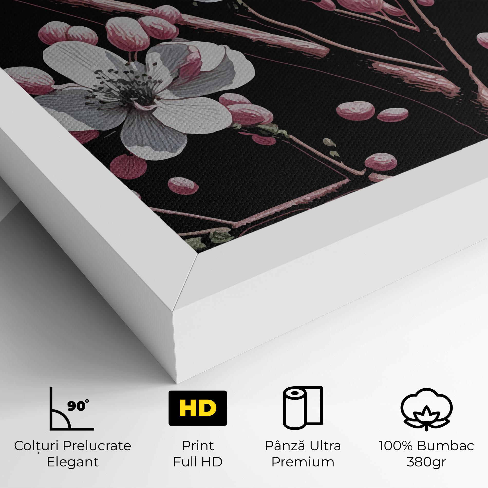 Tablou Canvas Spring Flowers mockup 4