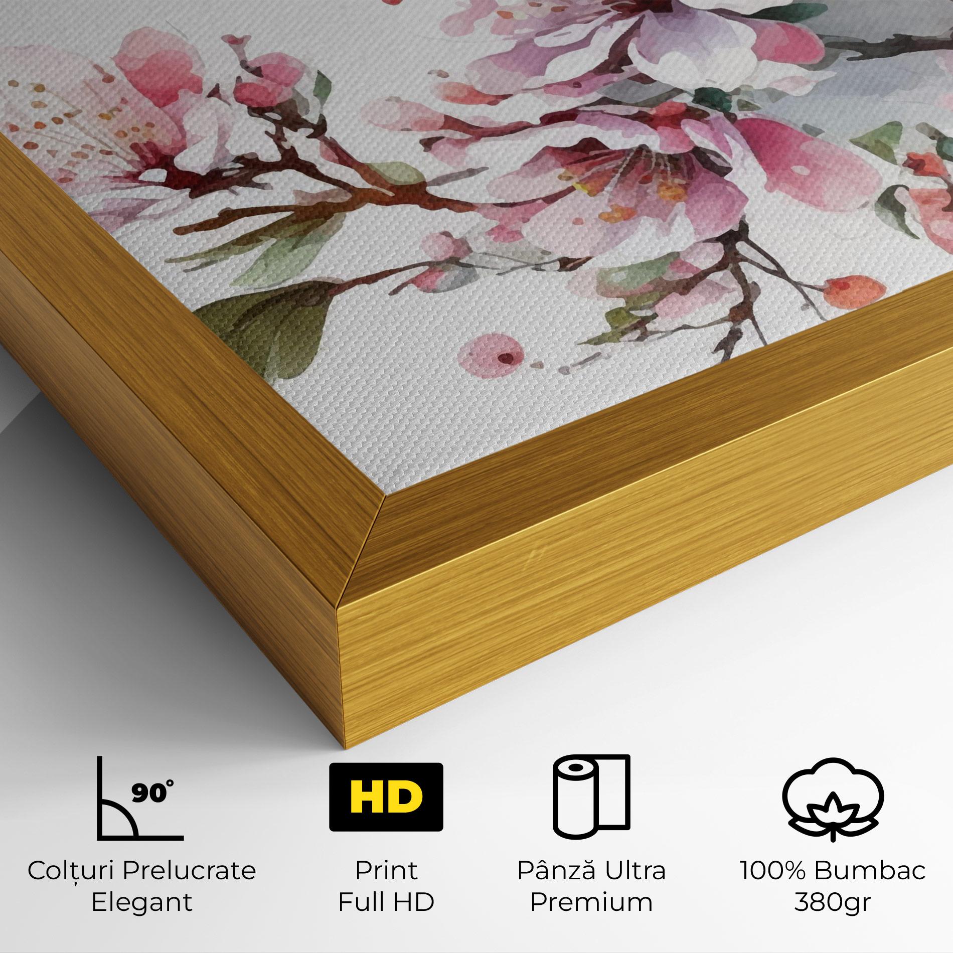 Tablou Canvas Cherry Spring Flower mockup 4