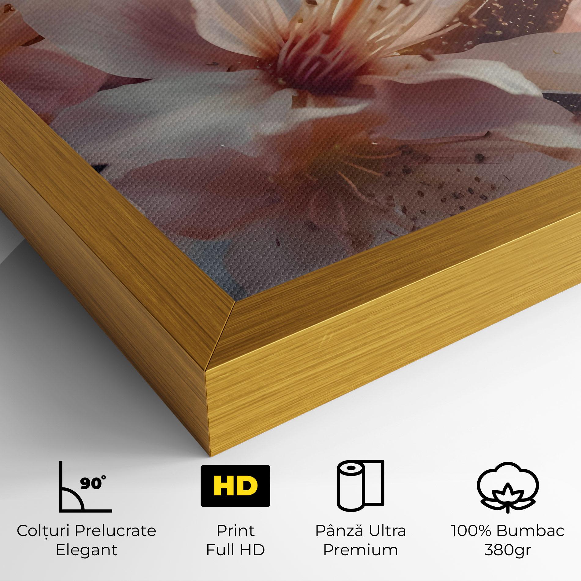 Tablou Canvas Flower Spring Art mockup 4