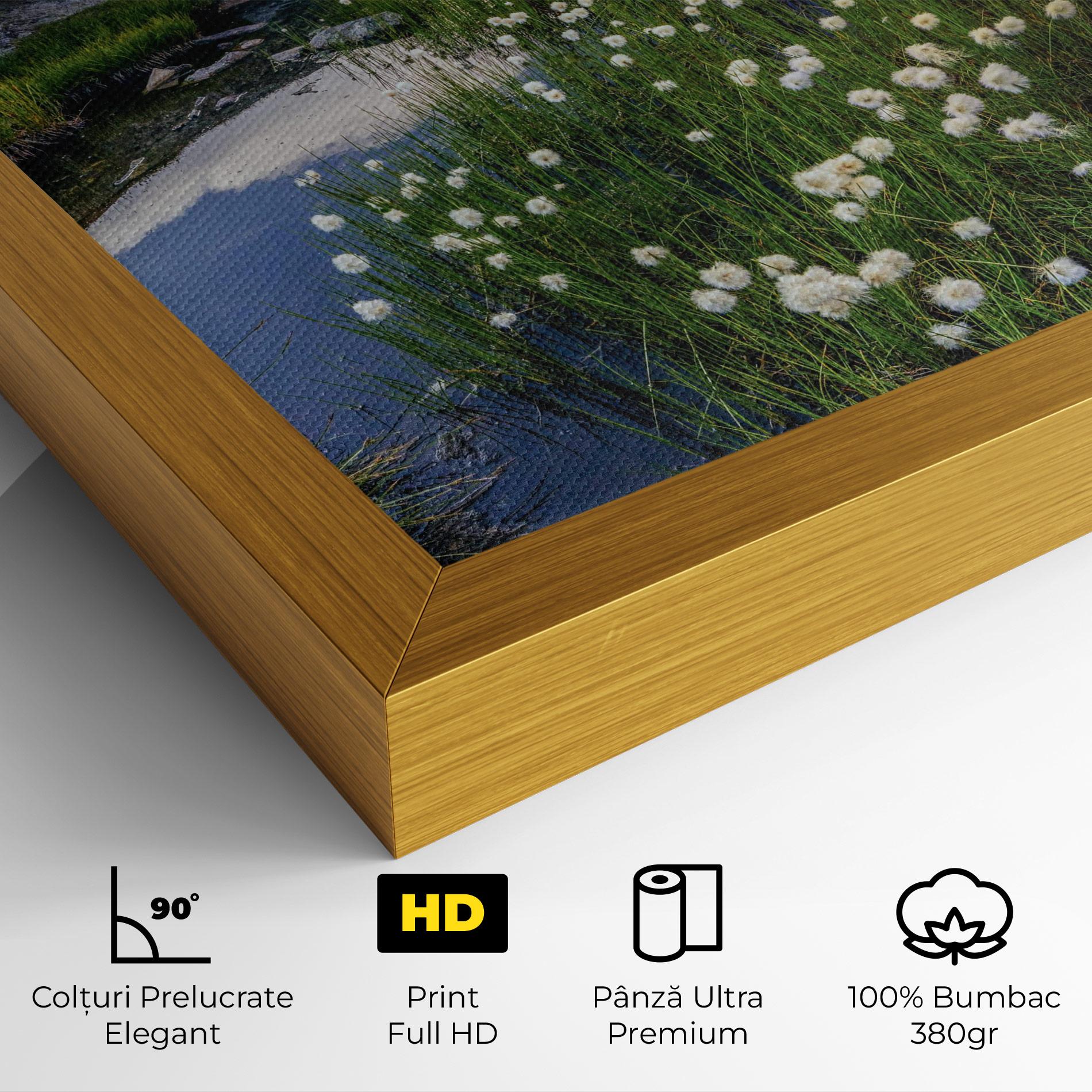 Tablou Canvas Lake Spring View mockup 4