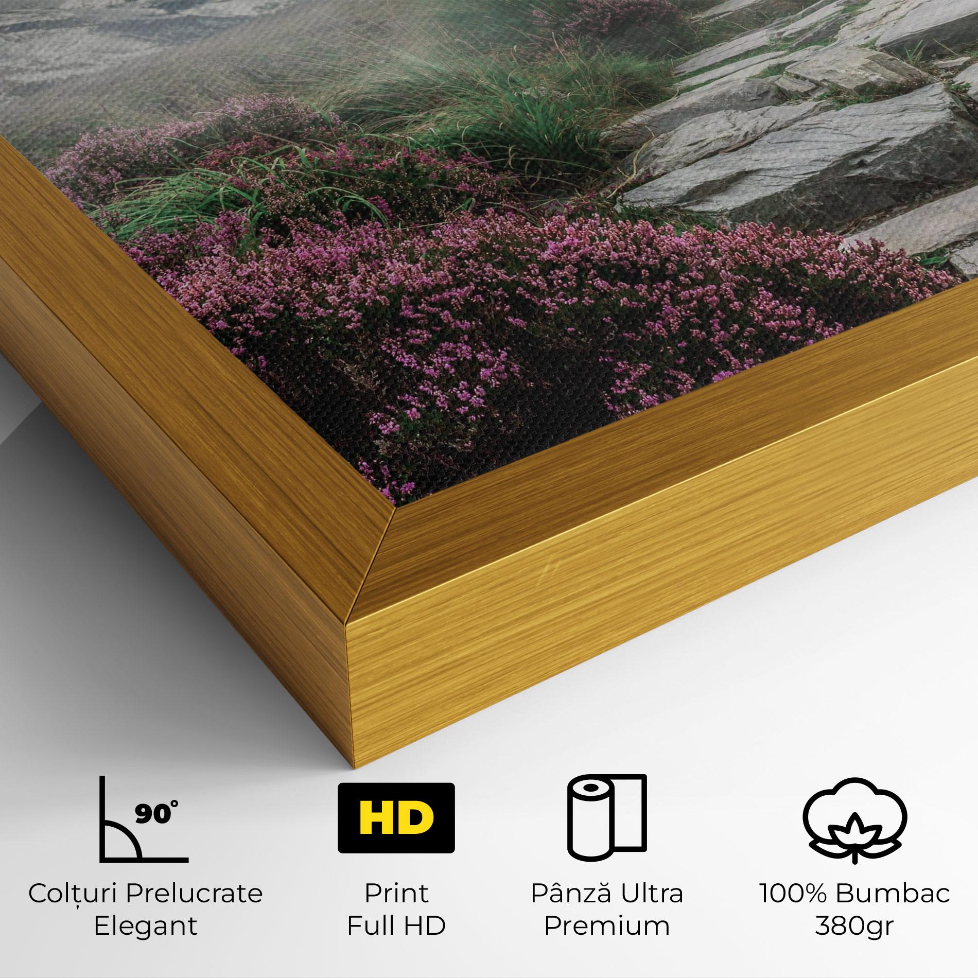 Tablou Canvas Mountain Spring View mockup 4