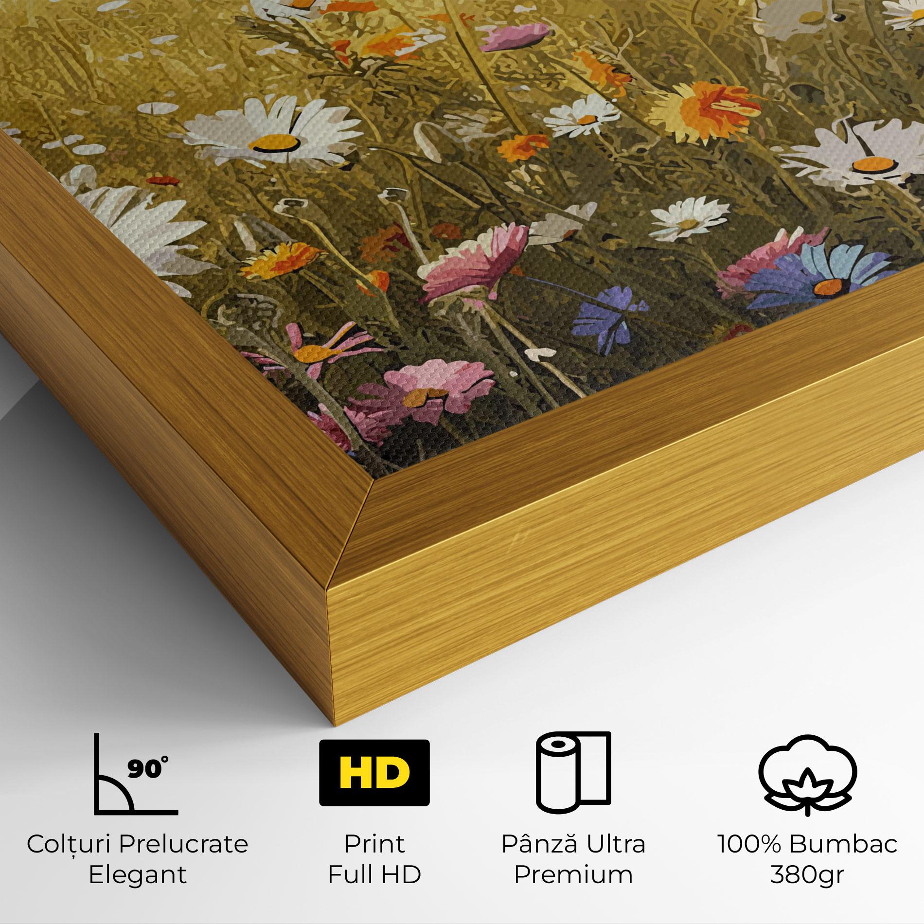 Tablou Canvas Spring Field Art mockup 4