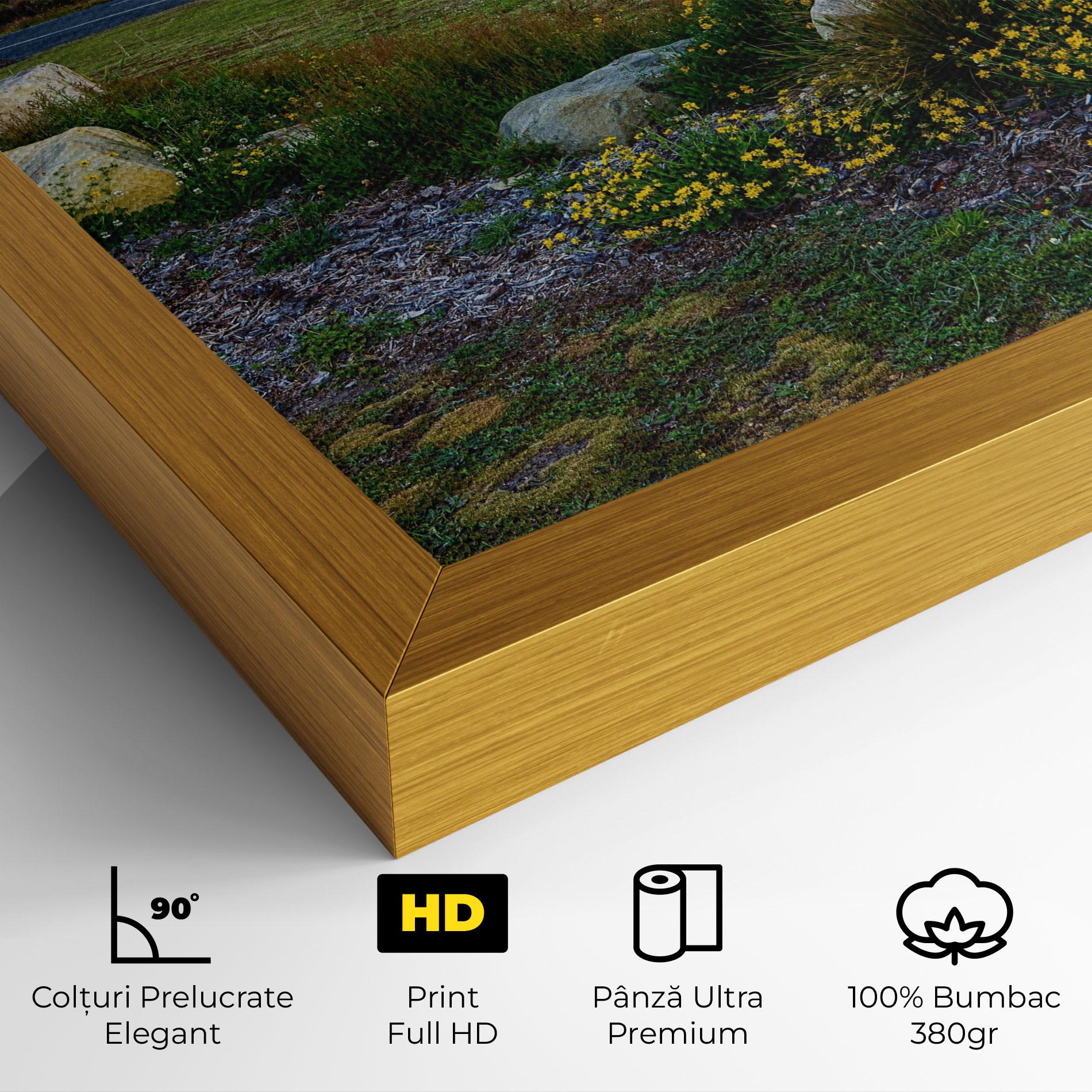 Tablou Canvas Yellow Sky mockup 4