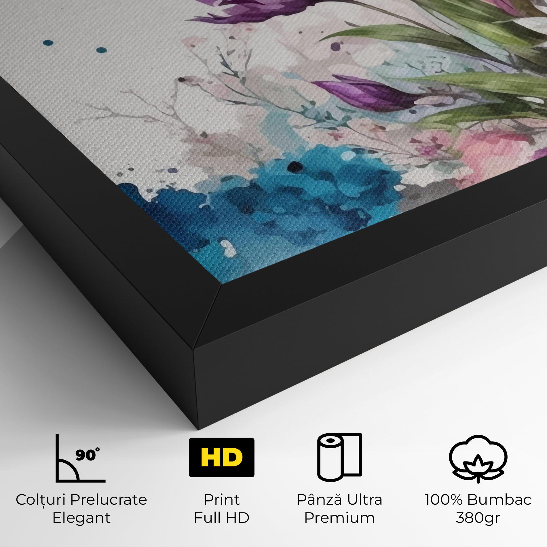 Tablou Canvas Art Flowers Spring mockup 4