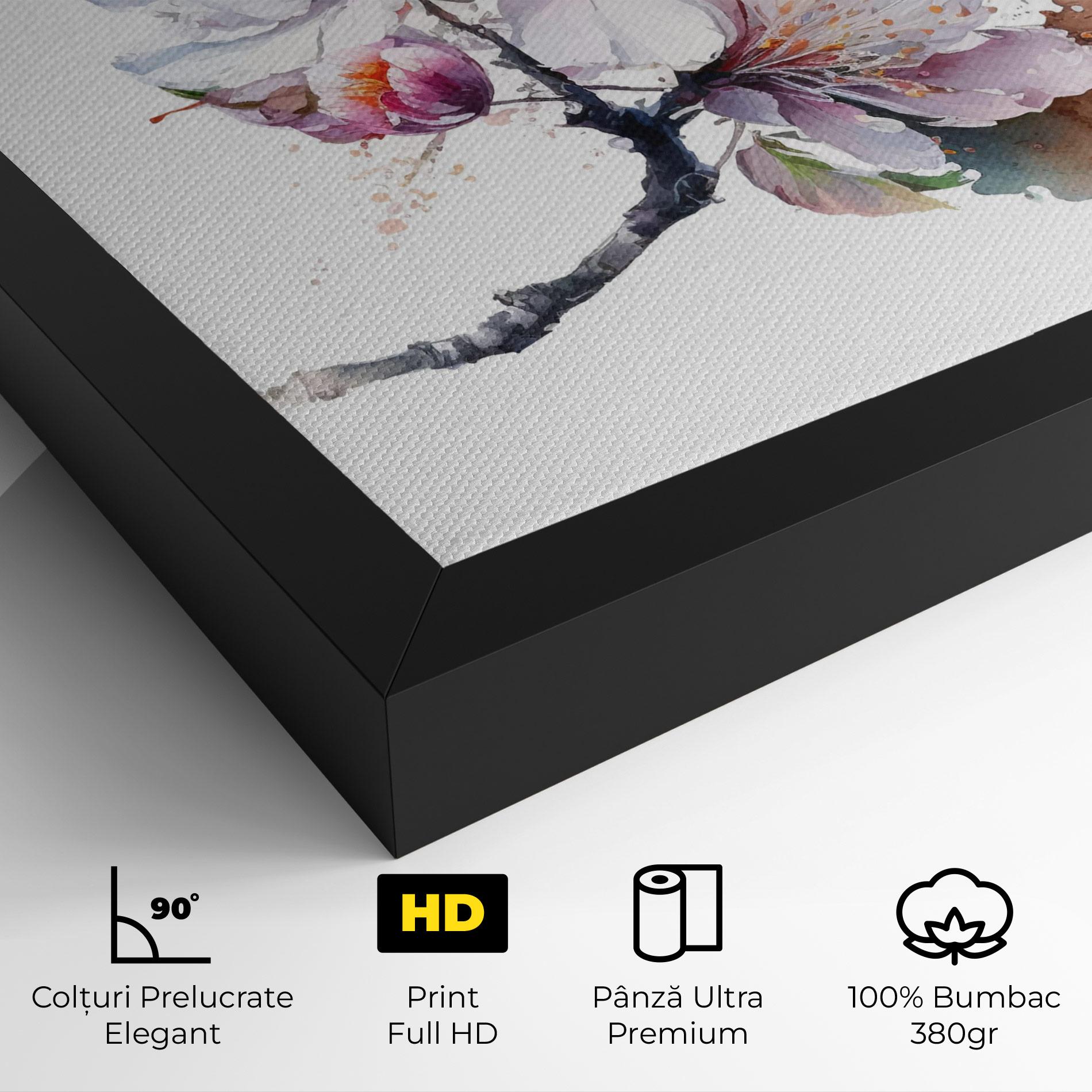 Tablou Canvas Cherry Spring Art mockup 4
