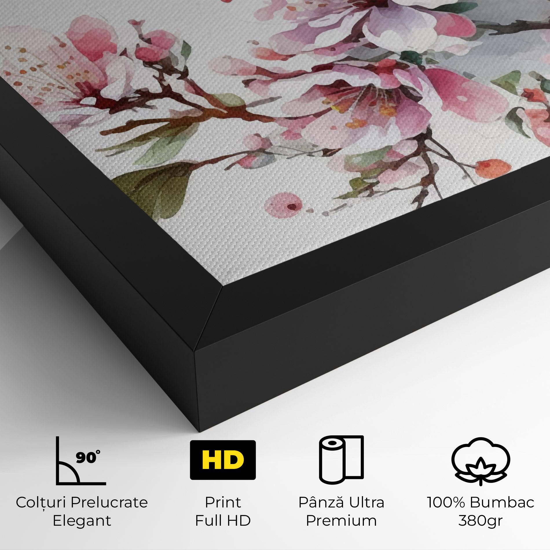 Tablou Canvas Cherry Spring Flower mockup 4