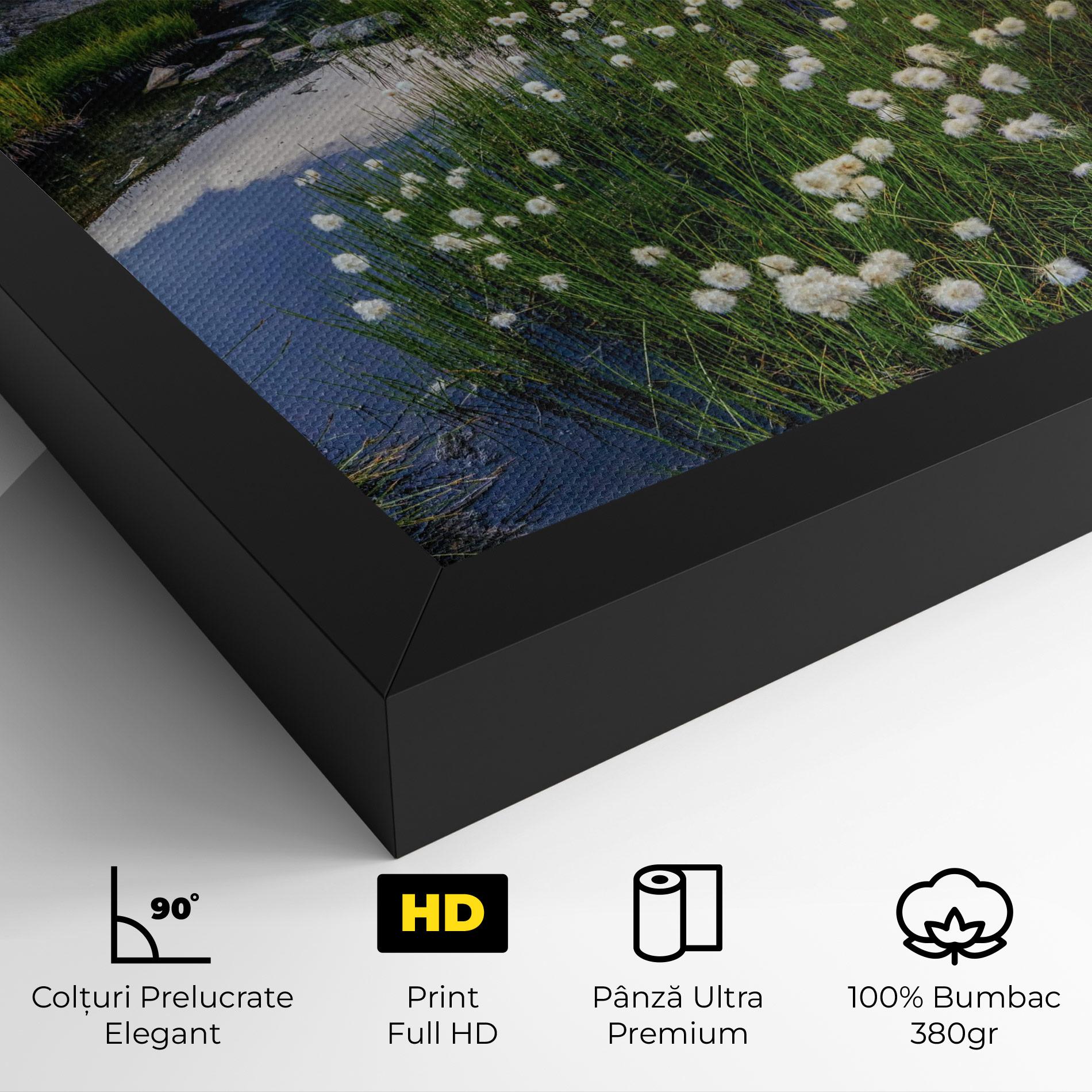 Tablou Canvas Lake Spring View mockup 4