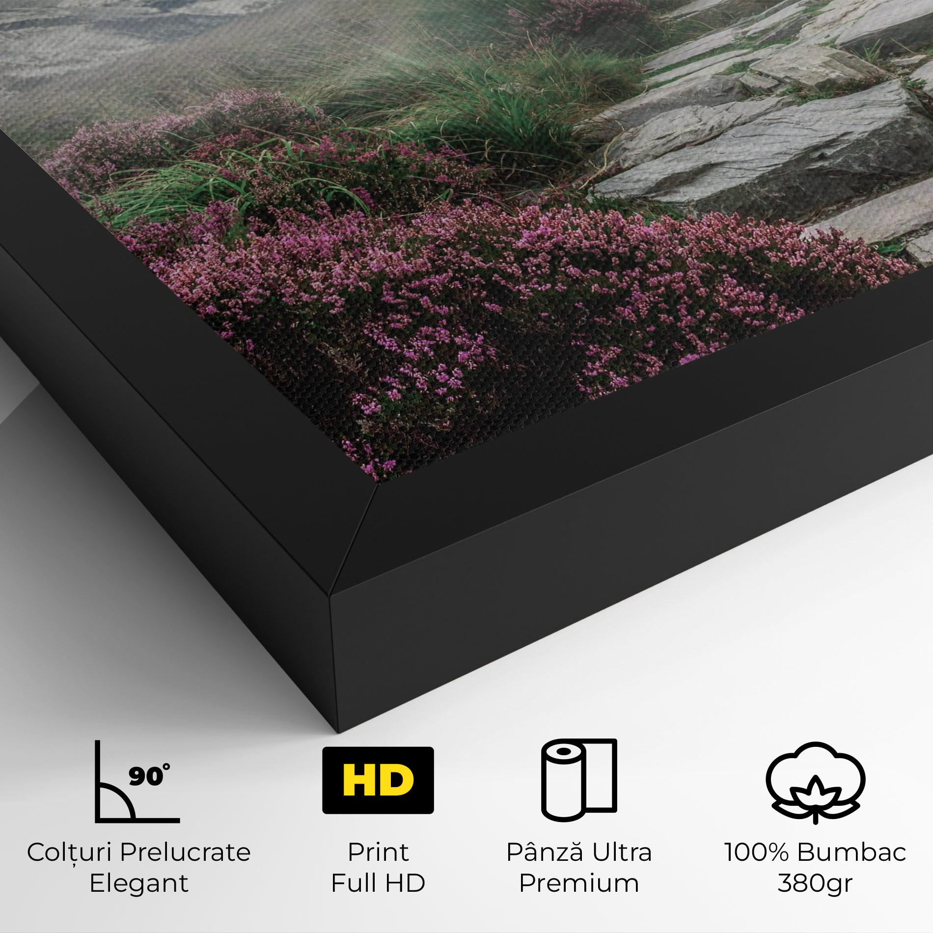 Tablou Canvas Mountain Spring View mockup 4
