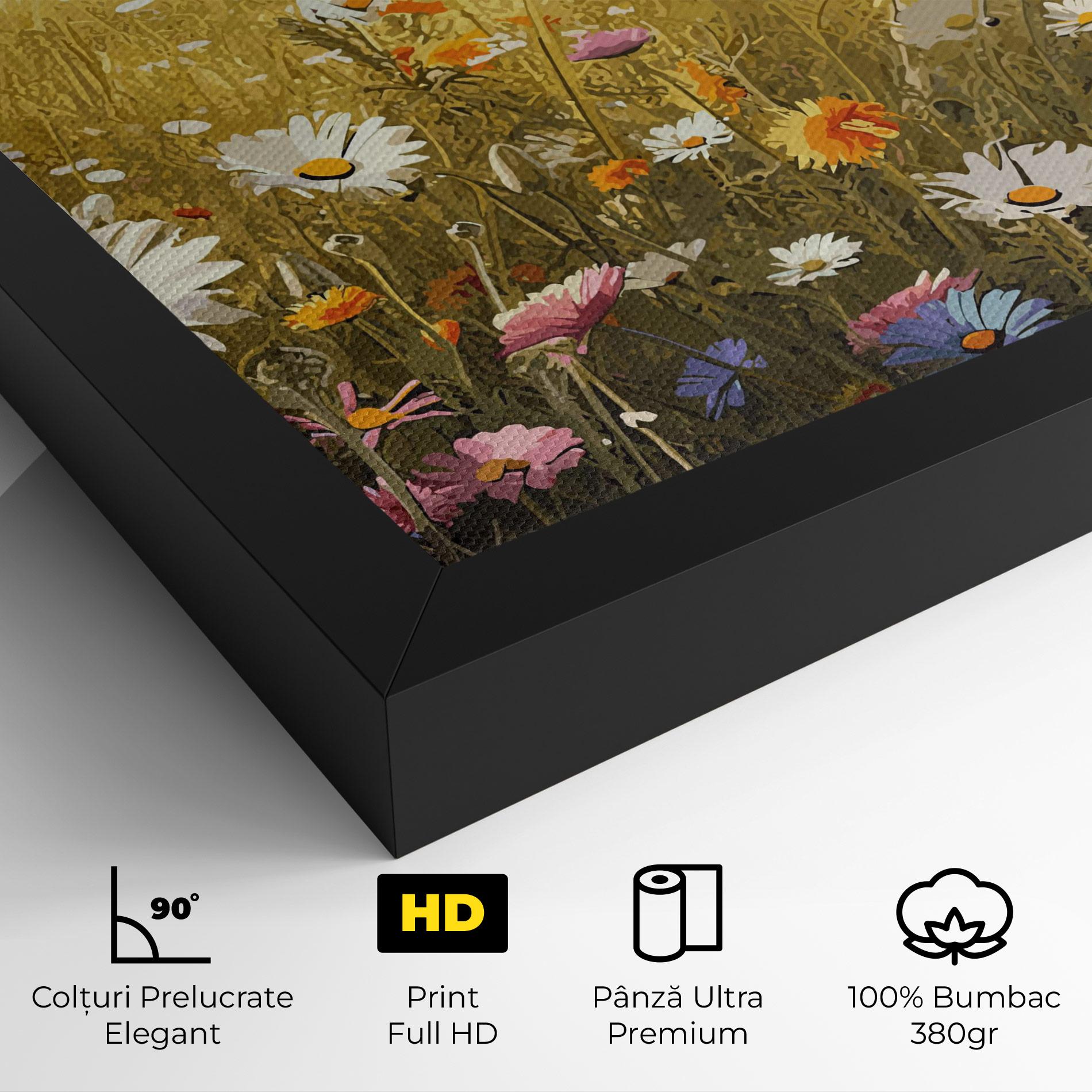 Tablou Canvas Spring Field Art mockup 4