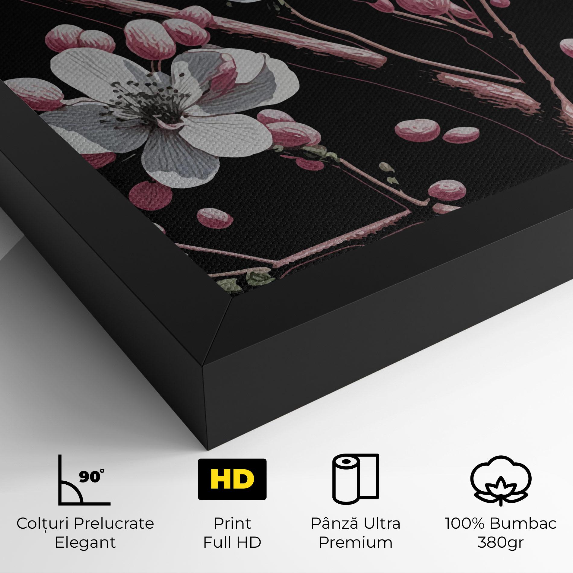 Tablou Canvas Spring Flowers mockup 4