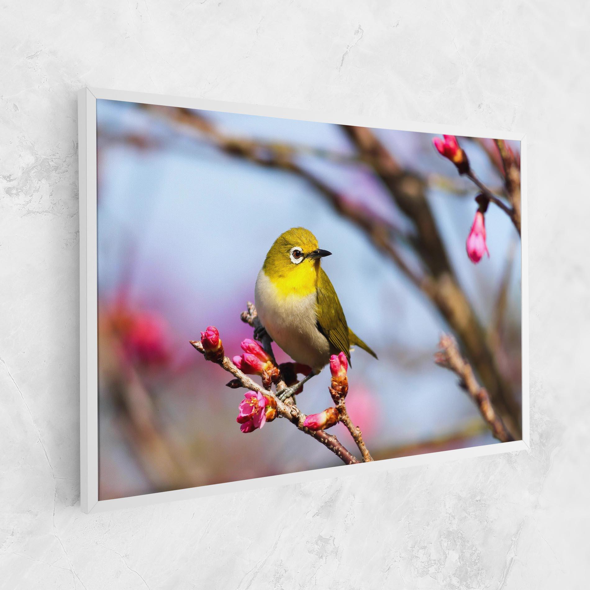 Tablou Canvas Cute Pink Flower Buds mockup 1