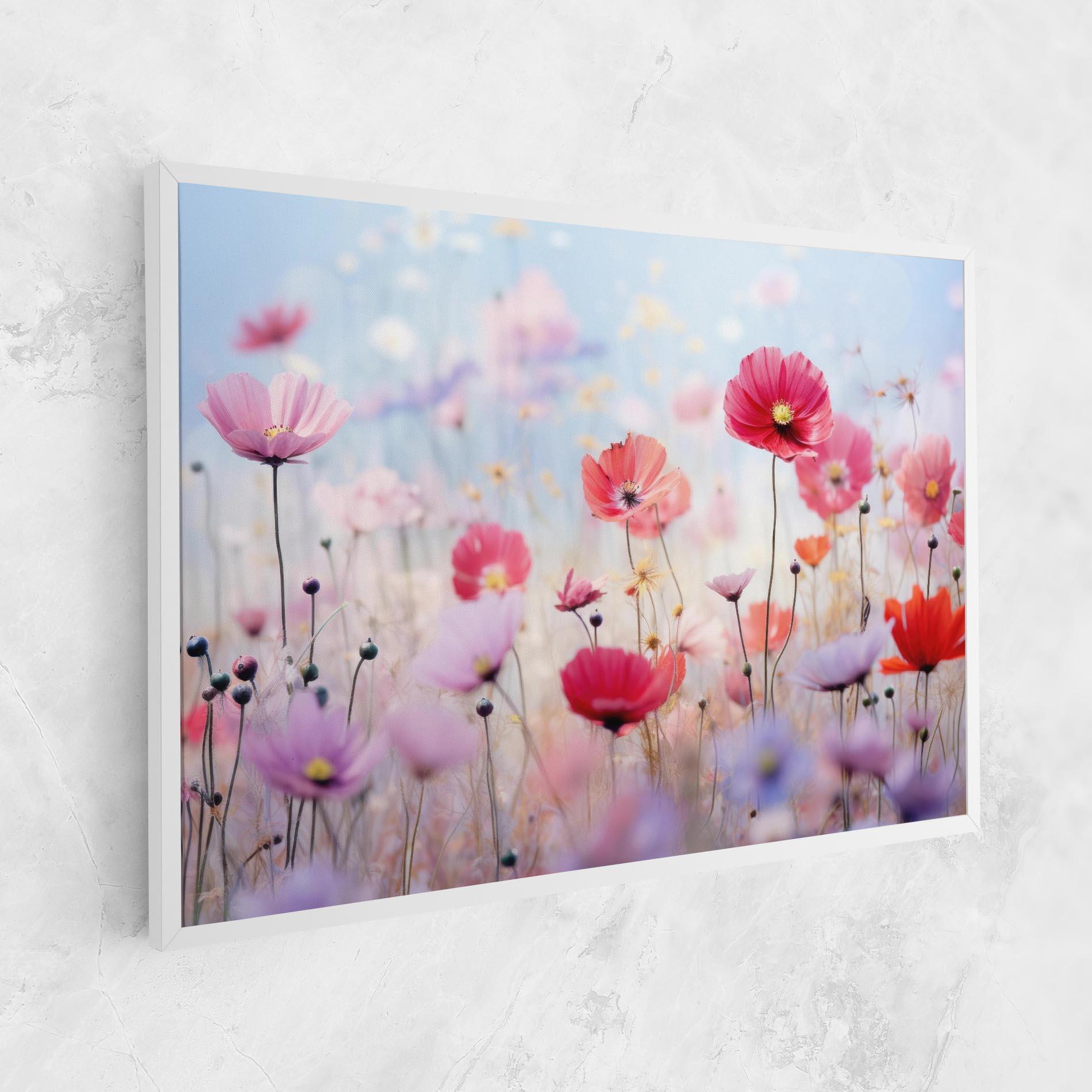 Tablou Canvas Dreamy Sprig Pink Flower mockup 1