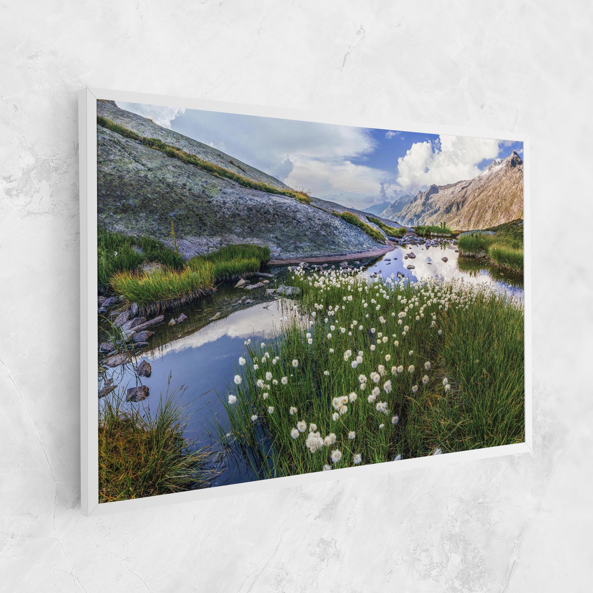 Tablou Canvas Lake Spring View mockup 1