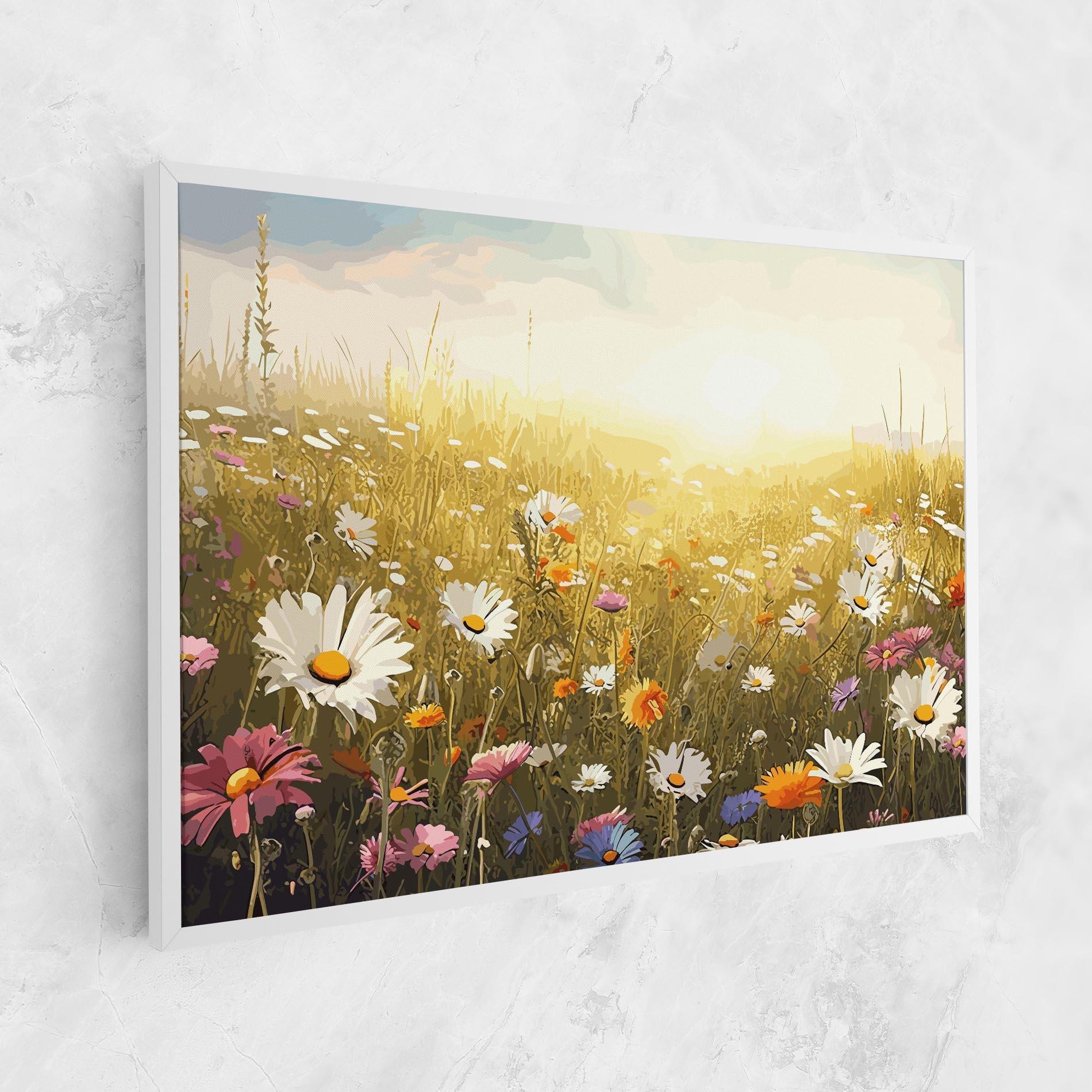 Tablou Canvas Spring Field Art mockup 1