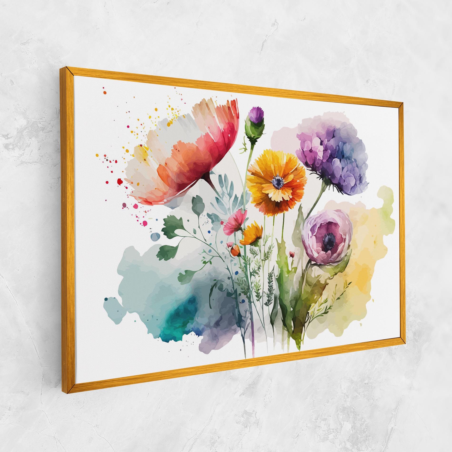 Beautiful Spring Flowers mockup 1