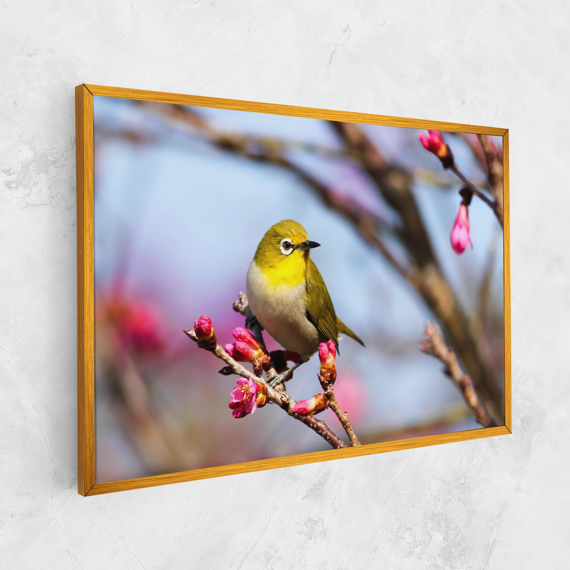 Tablou Canvas Cute Pink Flower Buds mockup 1