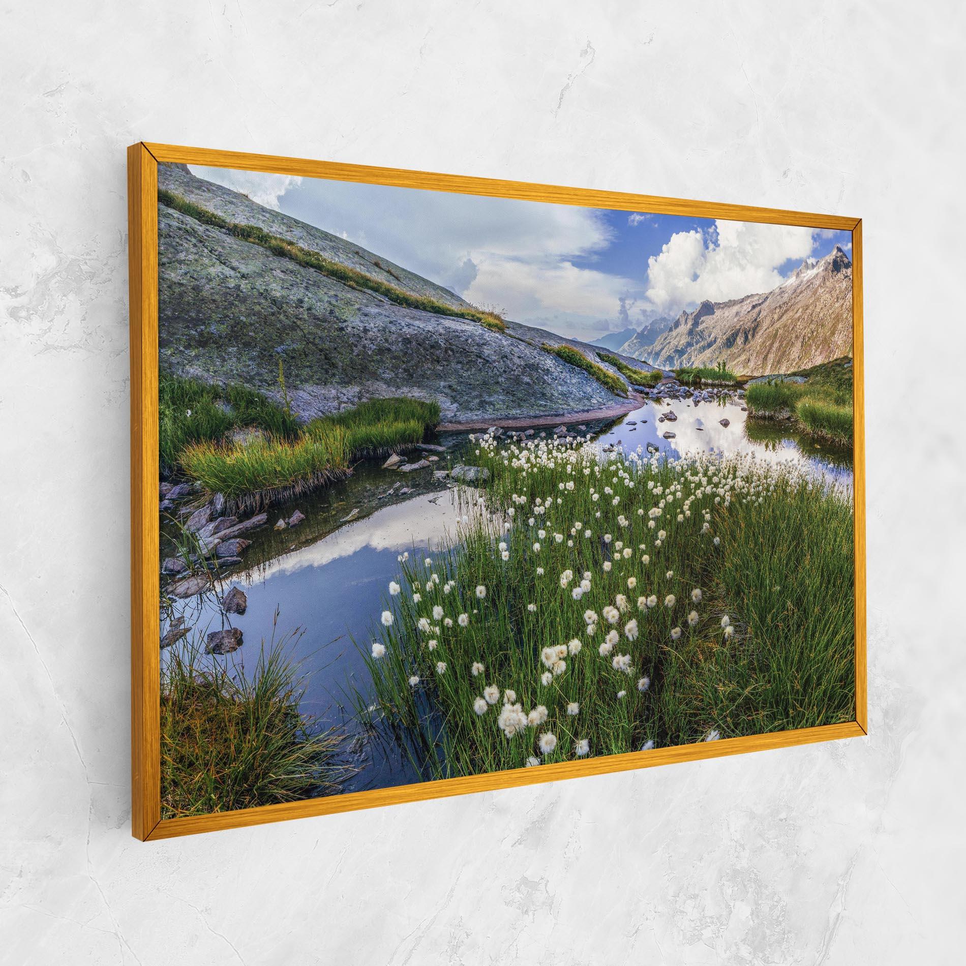 Tablou Canvas Lake Spring View mockup 1