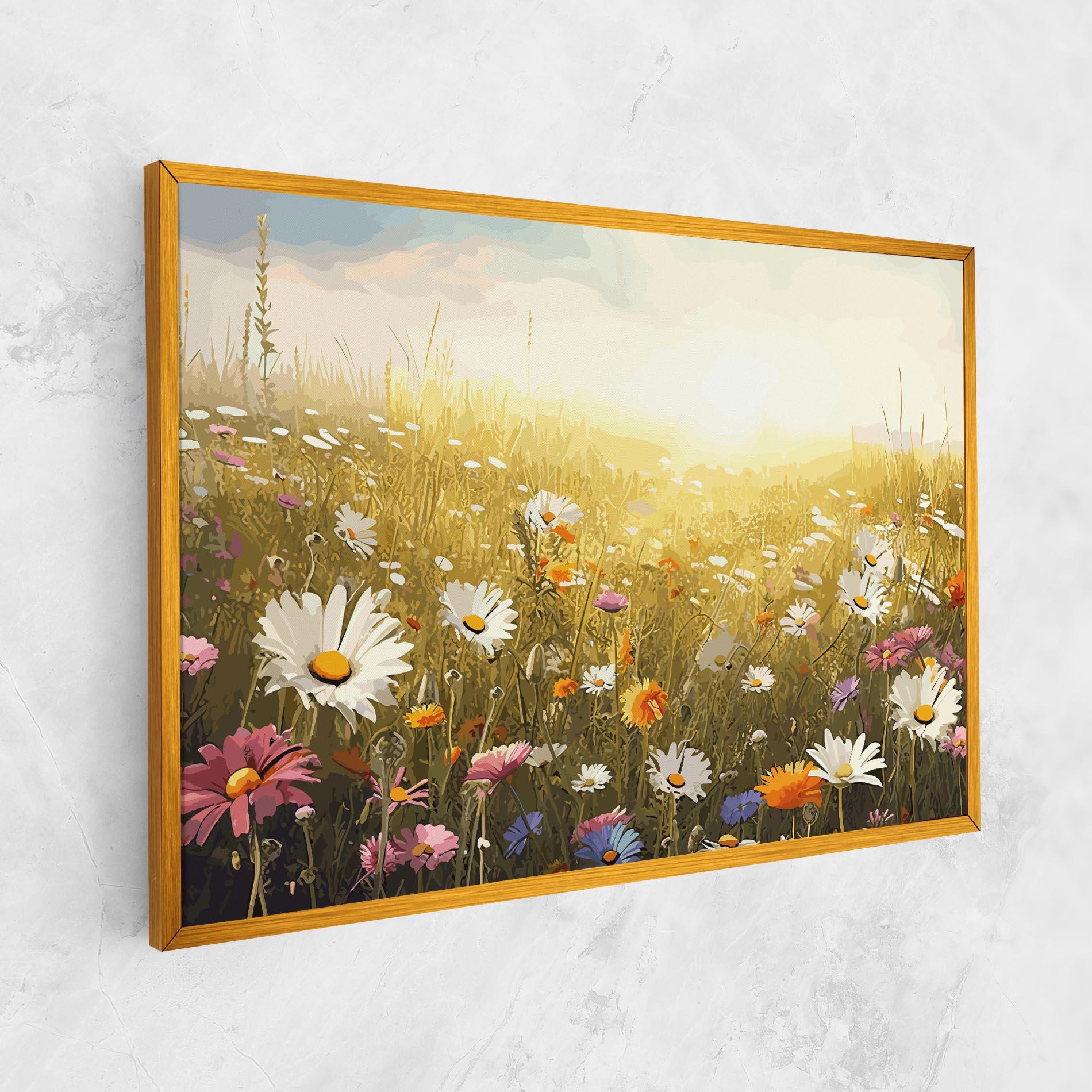 Tablou Canvas Spring Field Art mockup 1