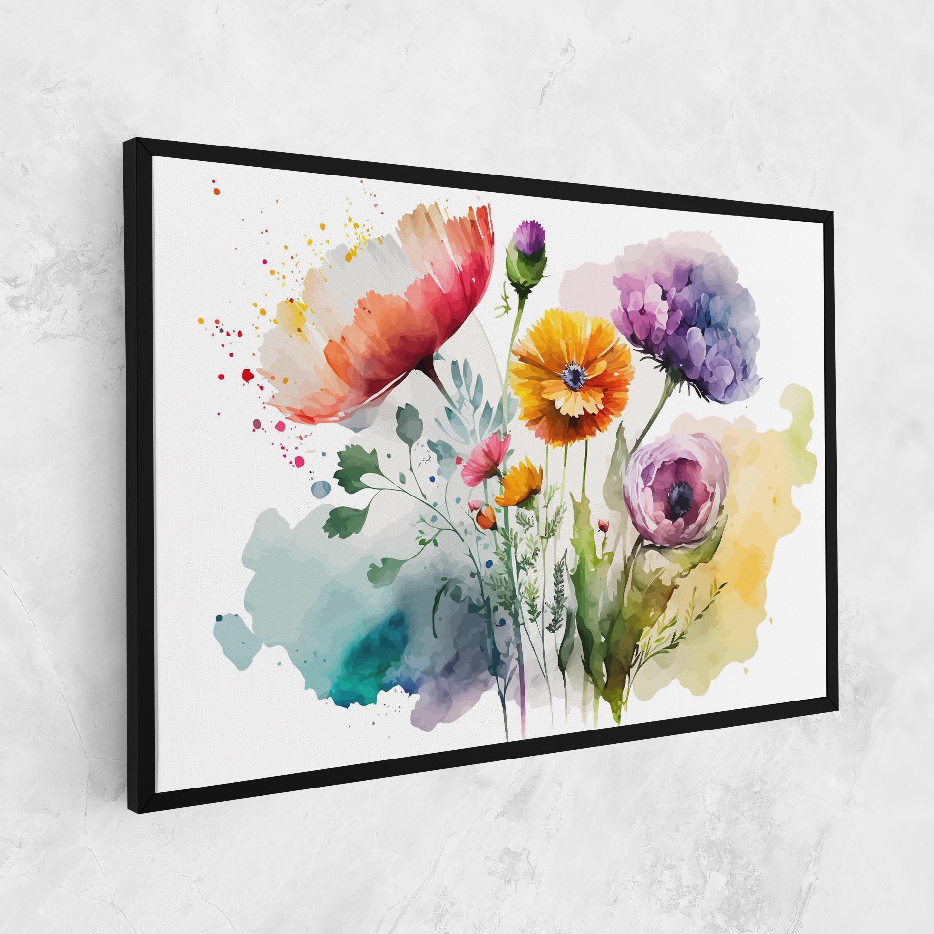 Tablou Canvas Beautiful Spring Flowers mockup 1