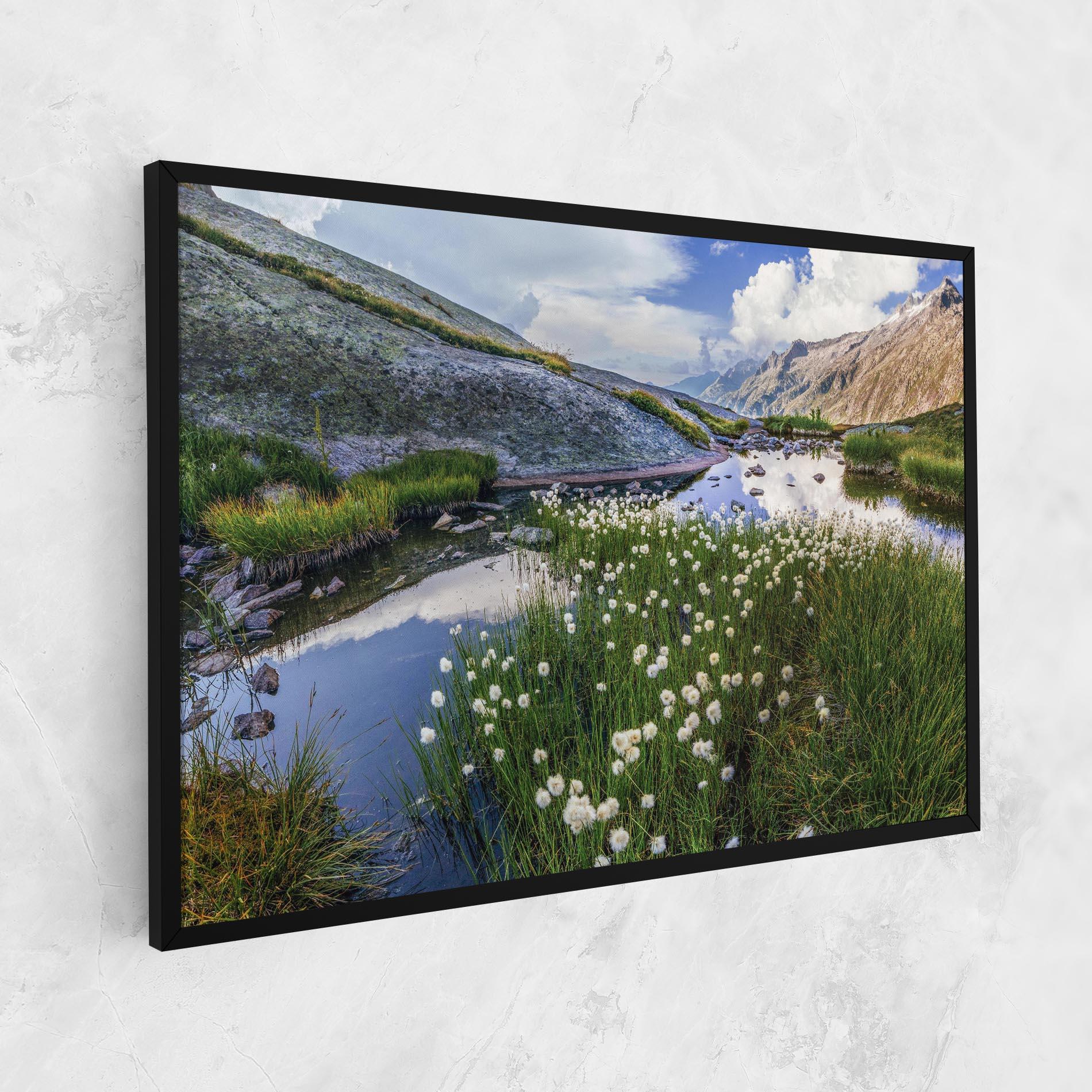 Tablou Canvas Lake Spring View mockup 1