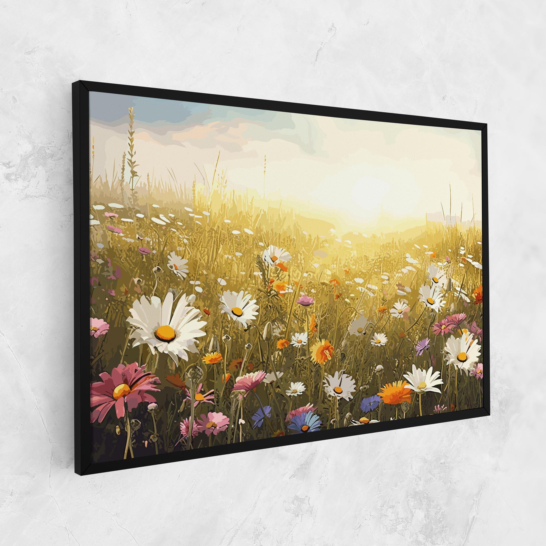 Tablou Canvas Spring Field Art mockup 1