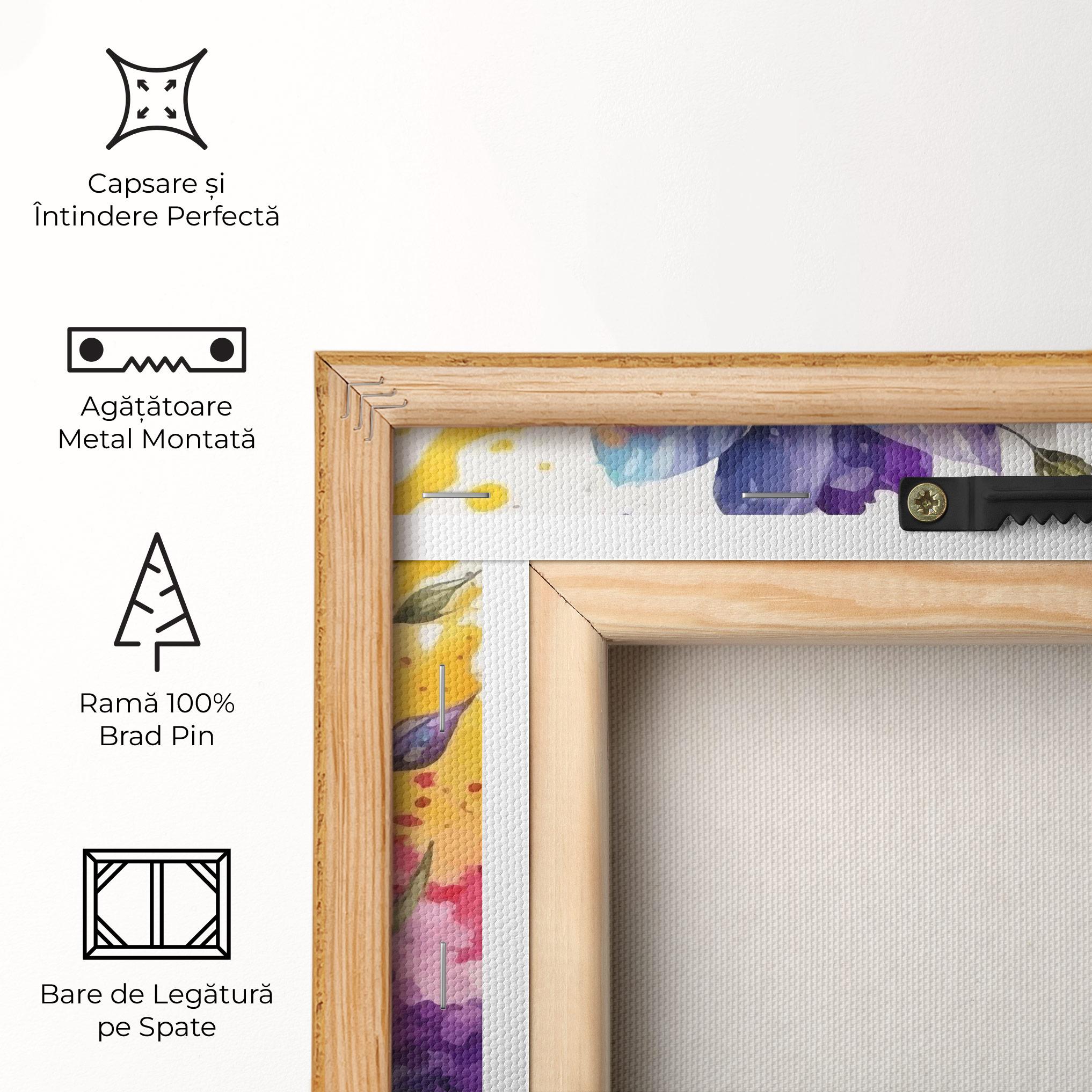 Tablou Canvas Art Flowers Spring mockup 5