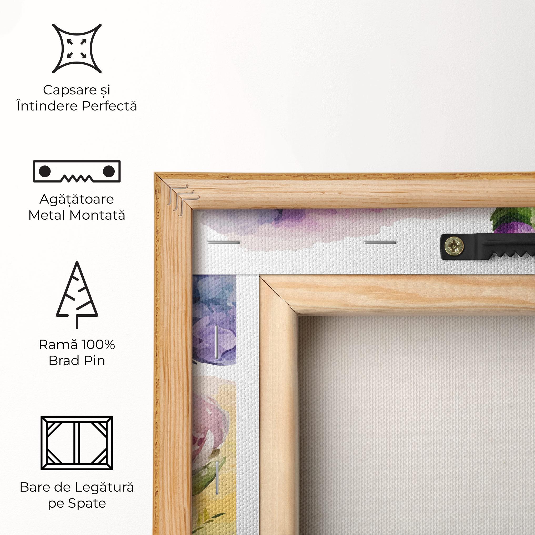 Tablou Canvas Beautiful Spring Flowers mockup 5