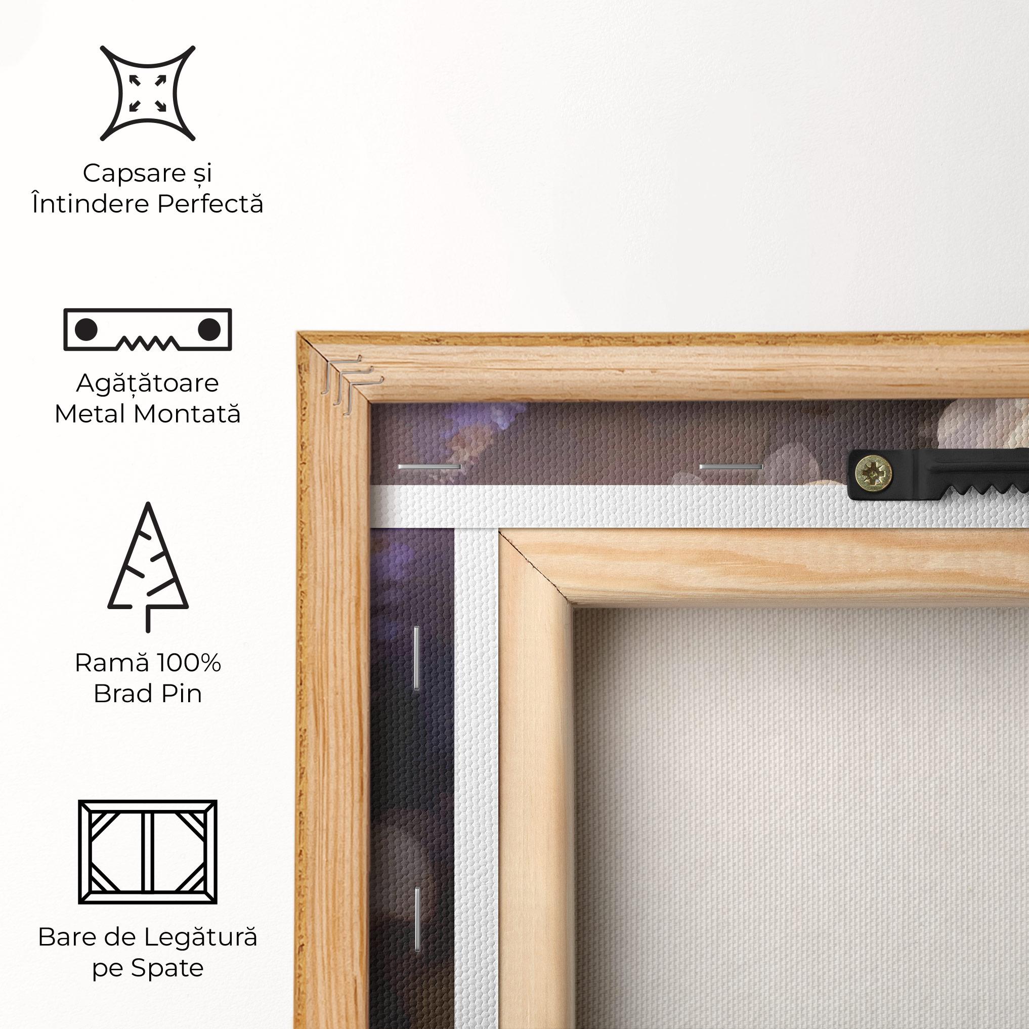 Tablou Canvas Cream Flower Spring mockup 5