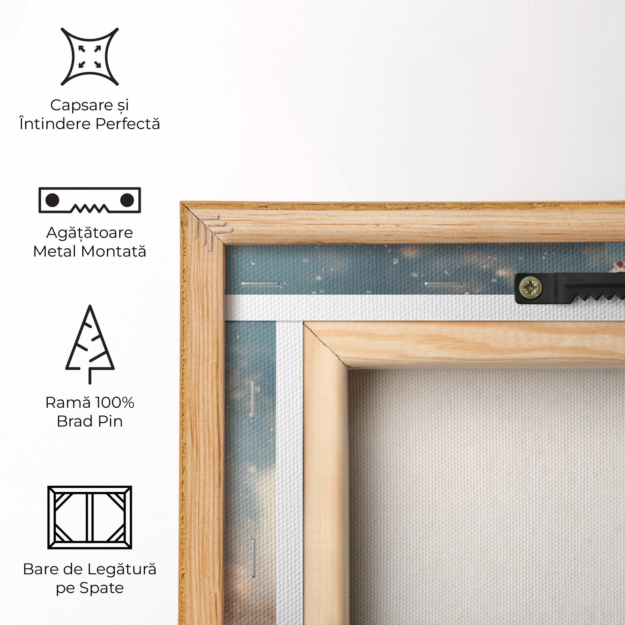 Tablou Canvas Flower Spring Art mockup 5