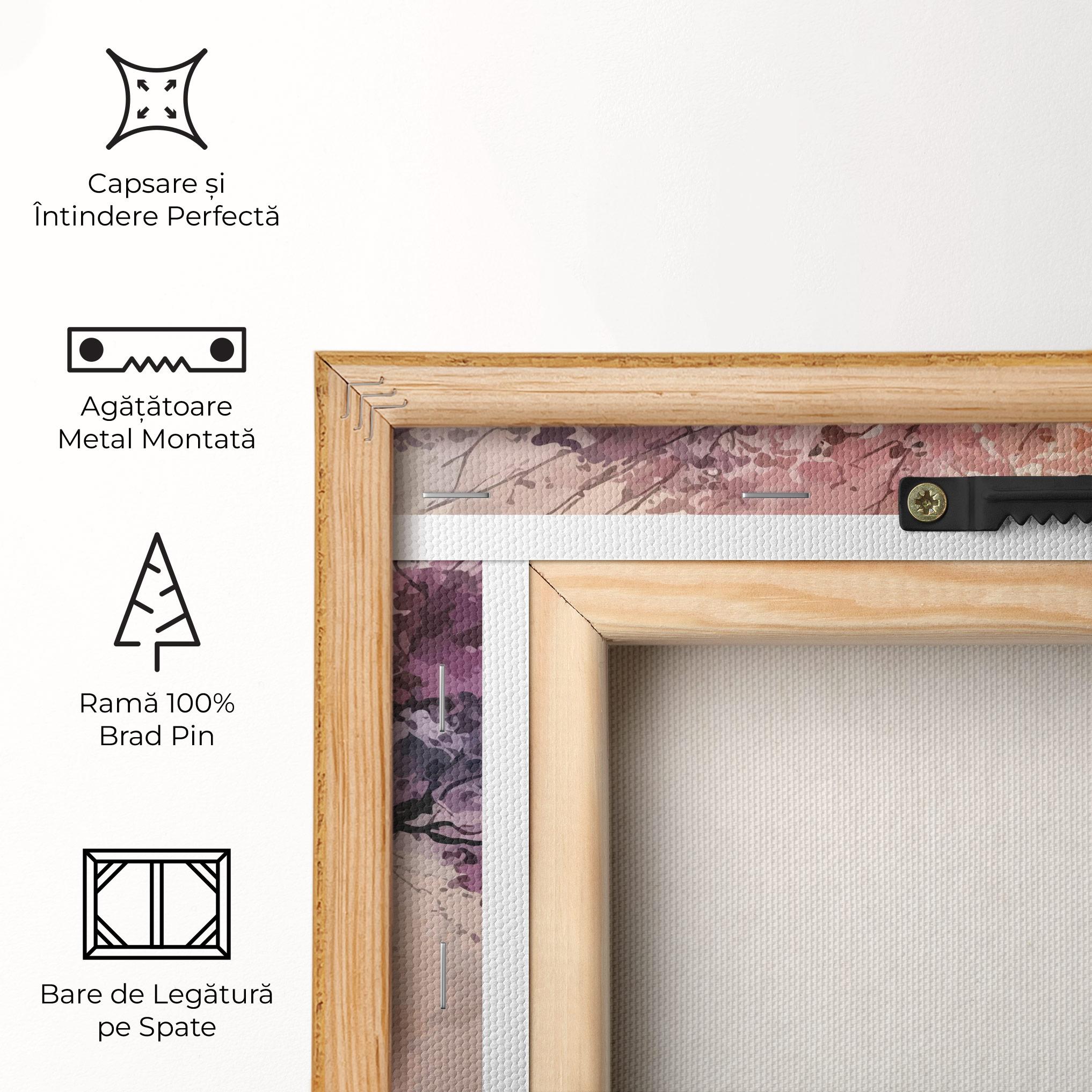 Tablou Canvas Sunset Spring mockup 5