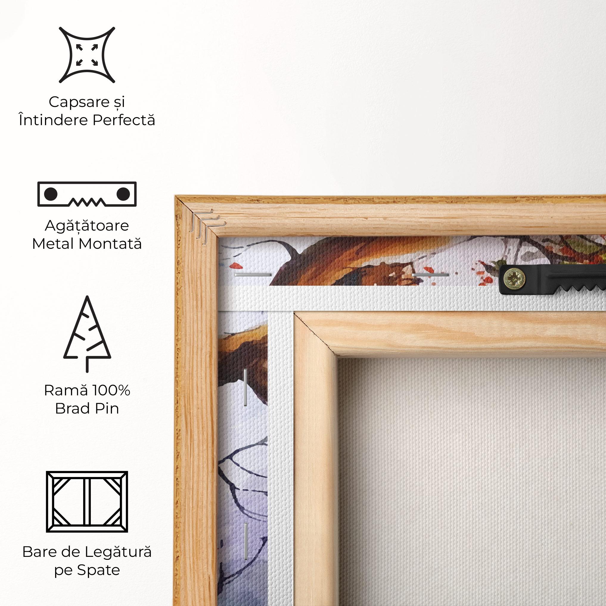 Tablou Canvas Watercolor Spring Tree mockup 5