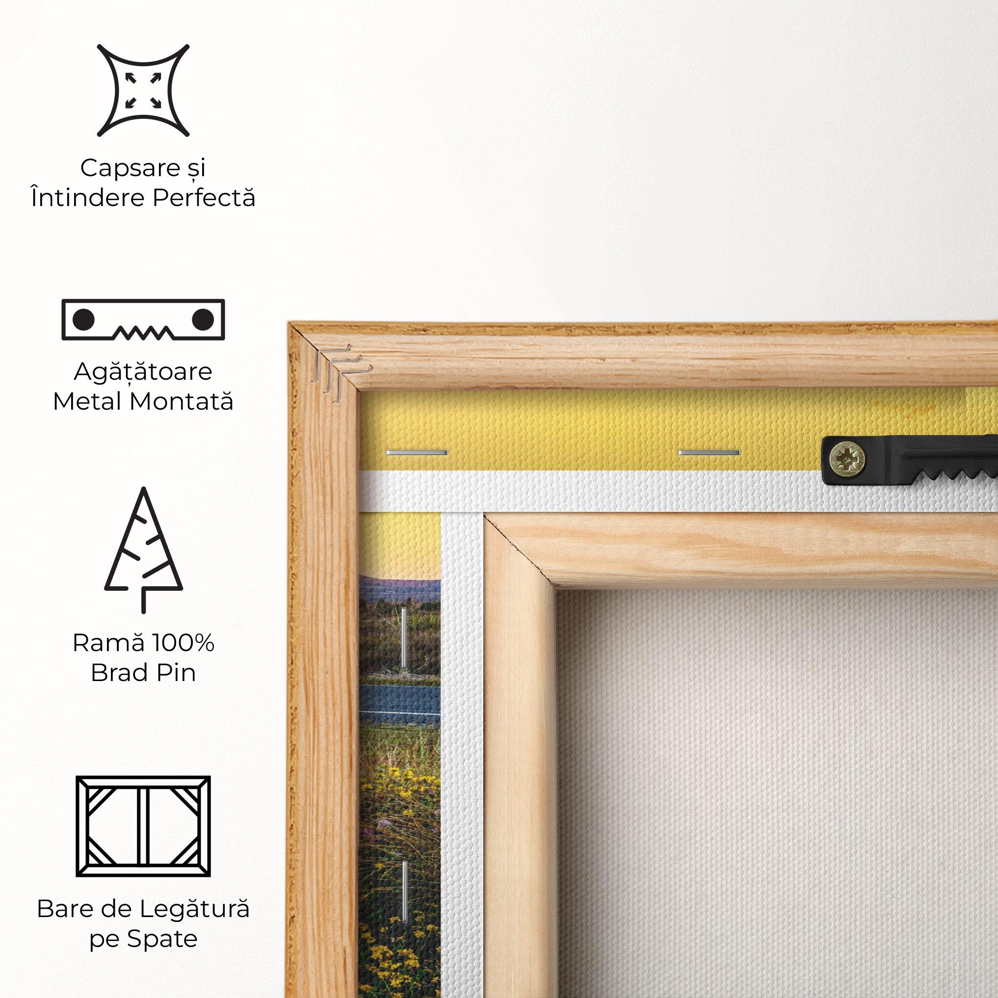 Tablou Canvas Yellow Sky mockup 5