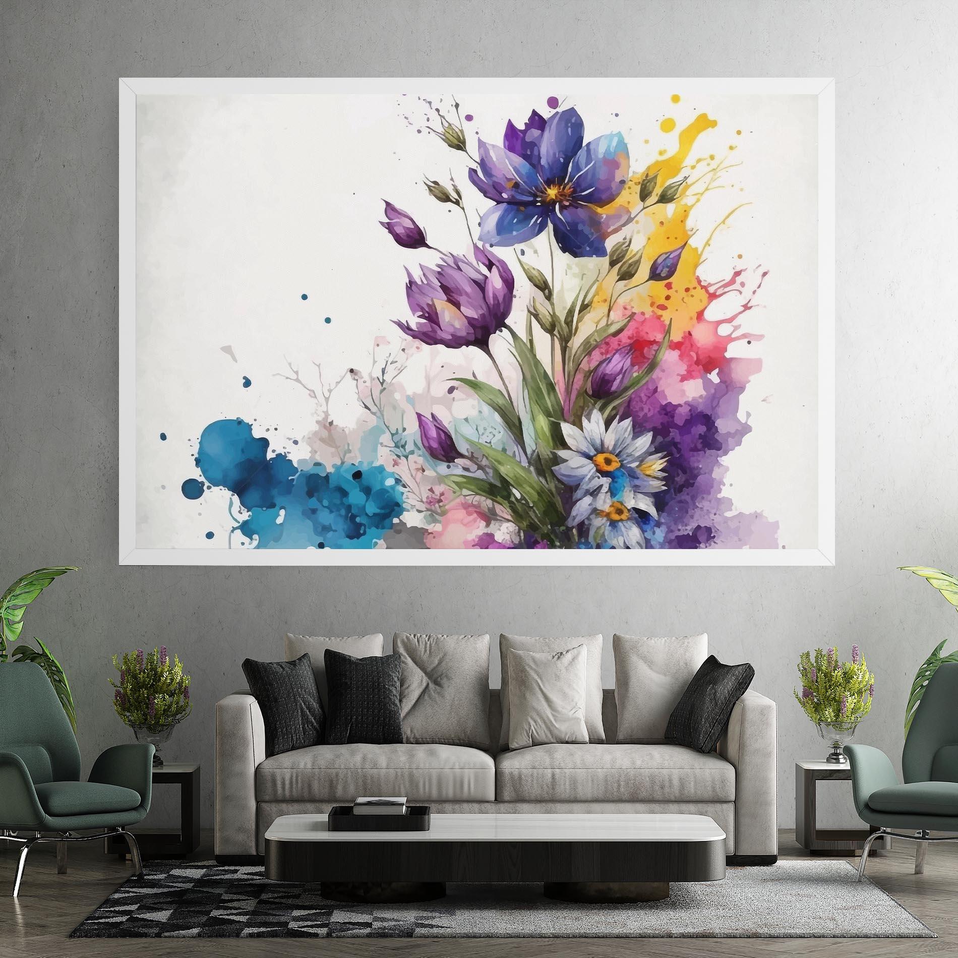 Tablou Canvas Art Flowers Spring mockup 7