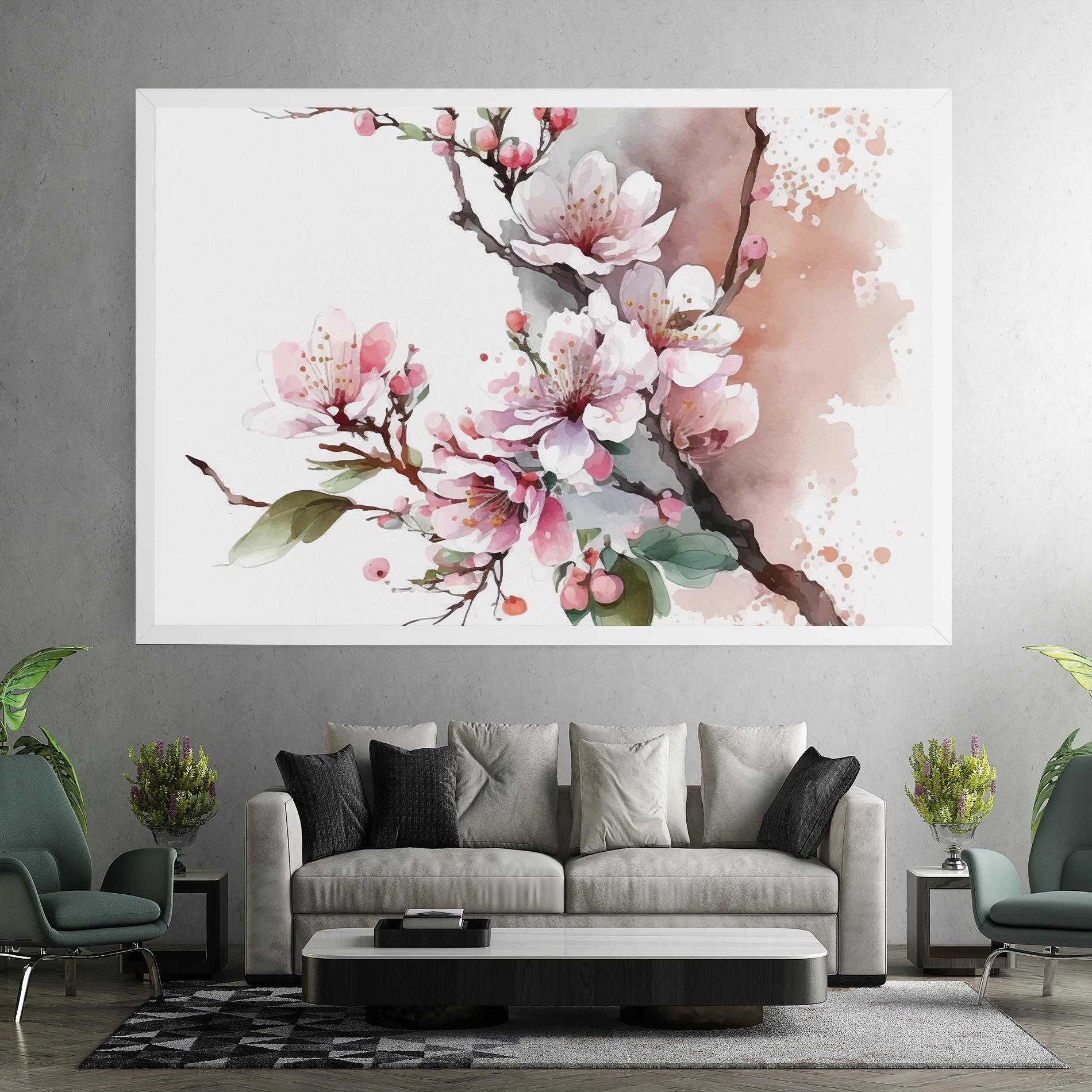 Cherry Spring Flower mockup 7