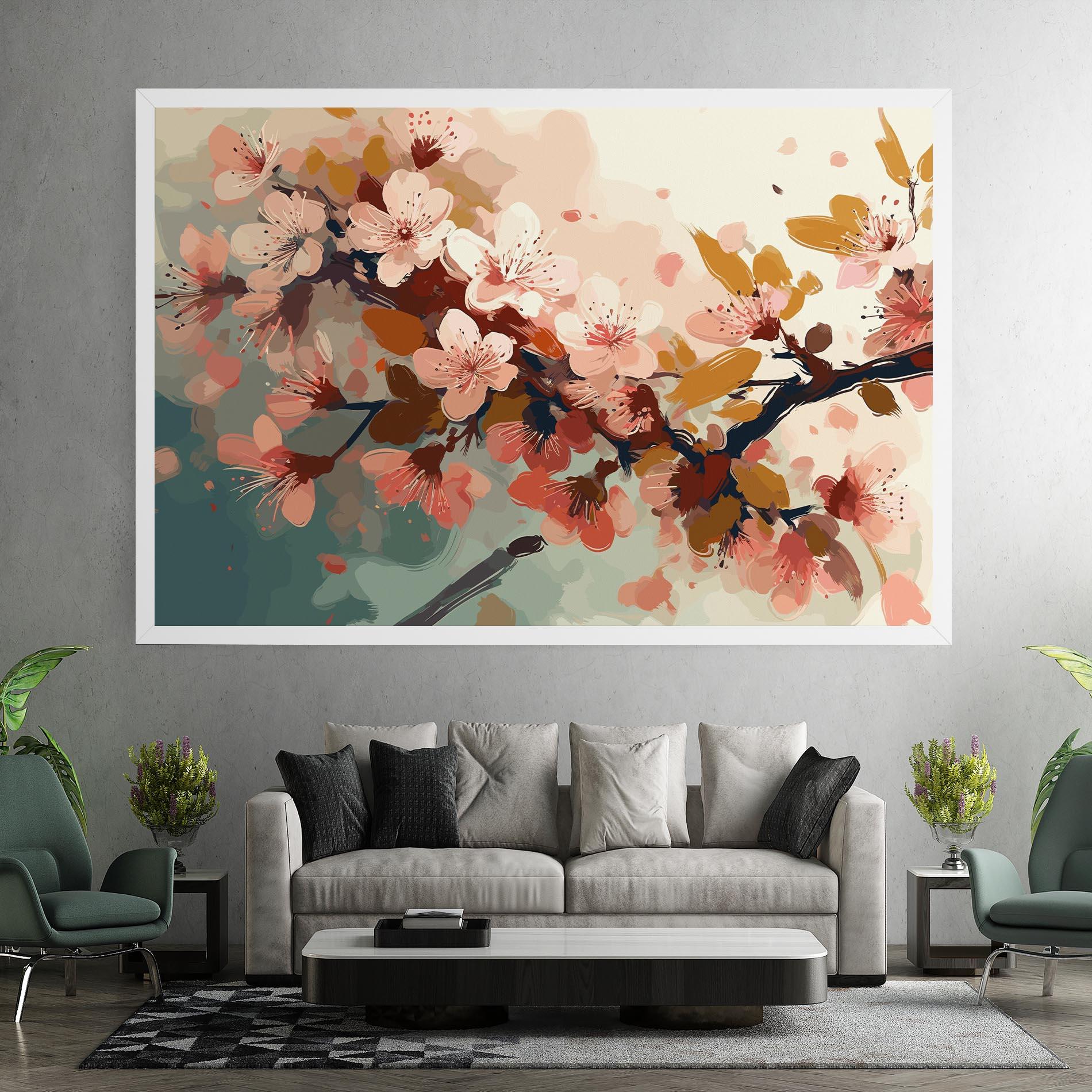 Tablou Canvas Cute Spring Flower mockup 7