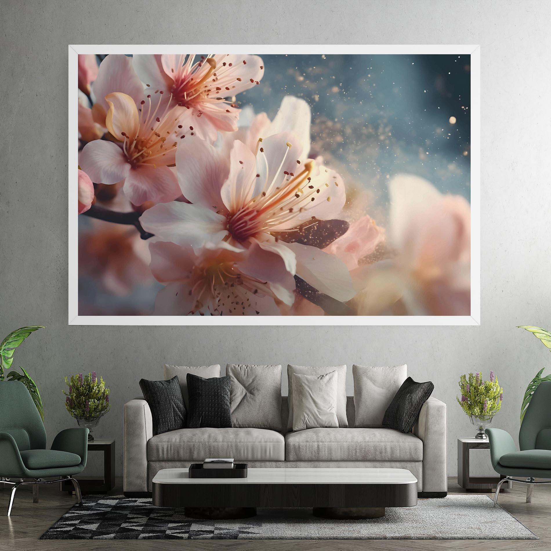 Tablou Canvas Flower Spring Art mockup 7