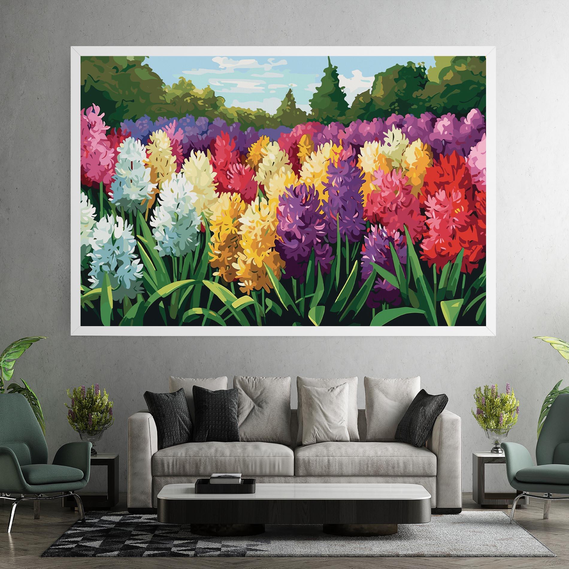 Tablou Canvas Pretty Colorful Spring mockup 7