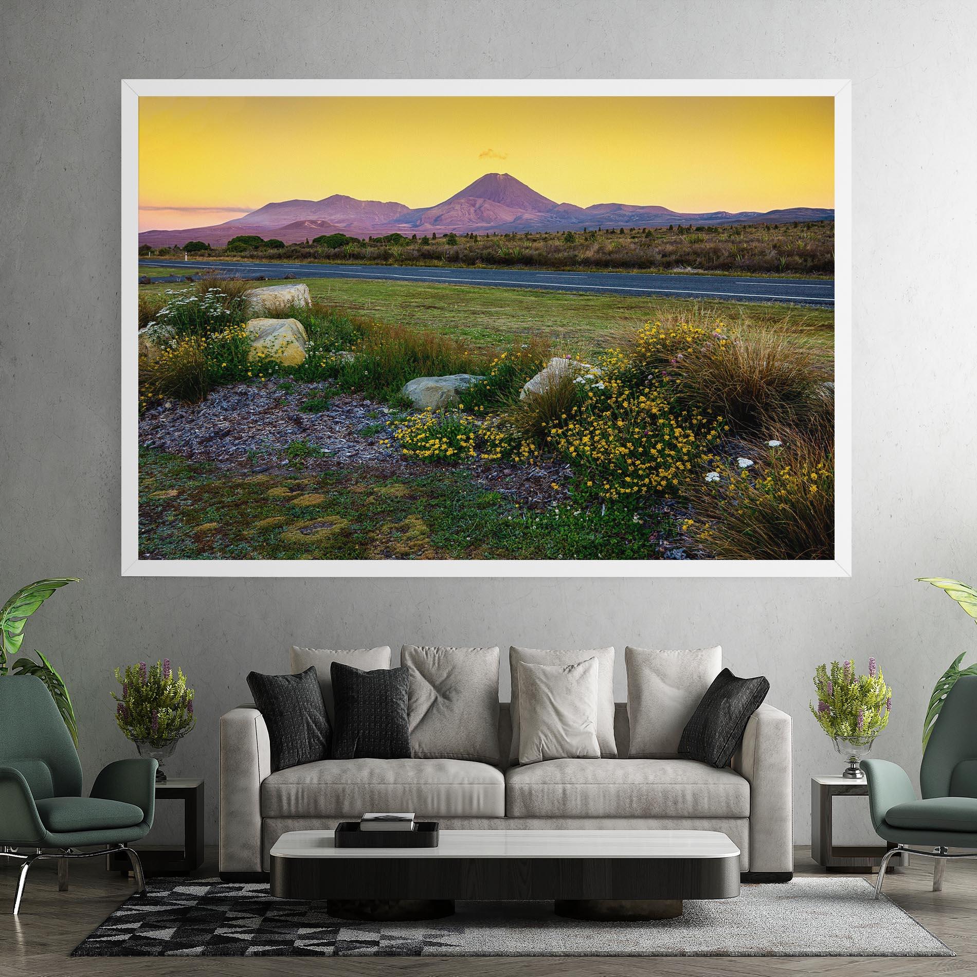 Tablou Canvas Yellow Sky mockup 7