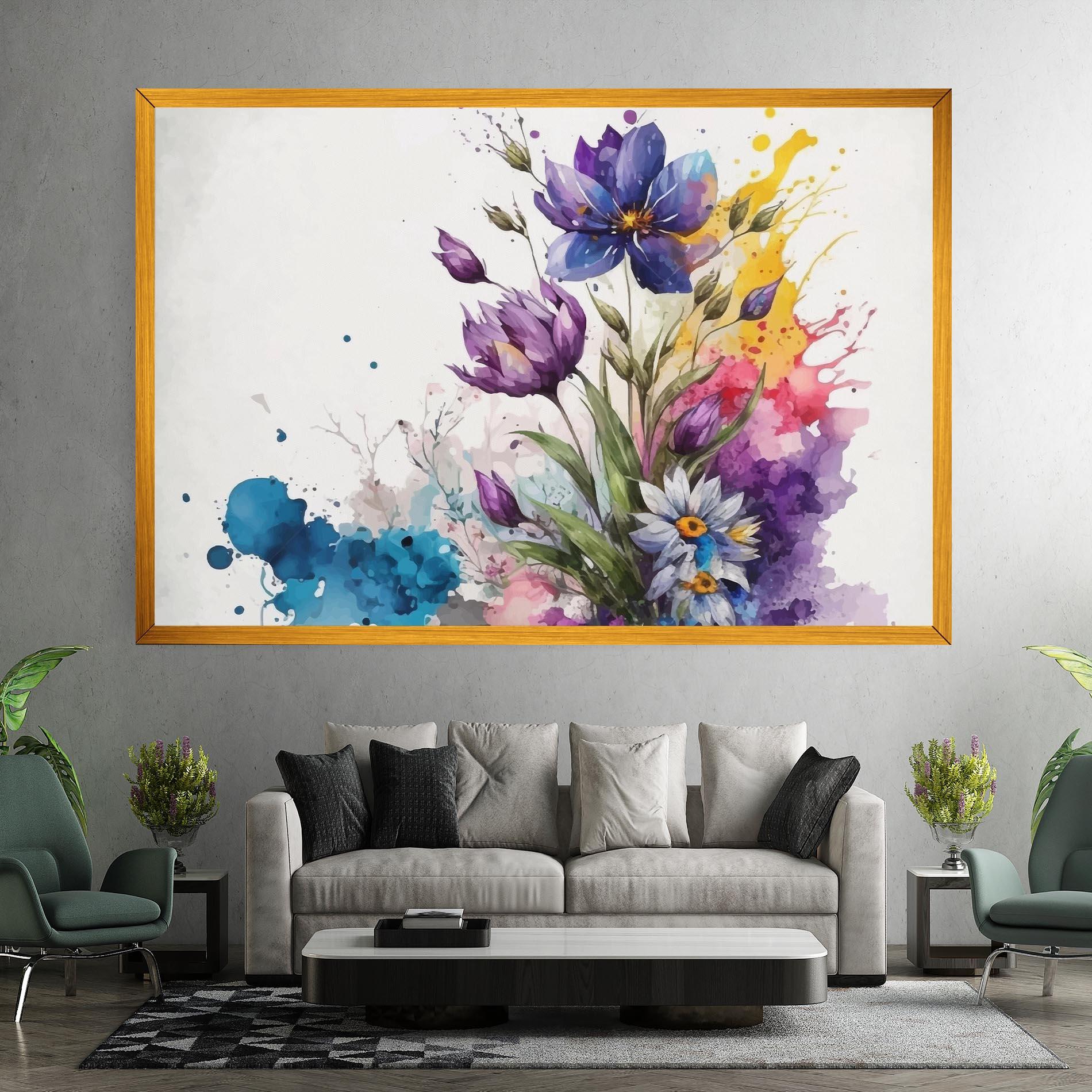 Tablou Canvas Art Flowers Spring mockup 7