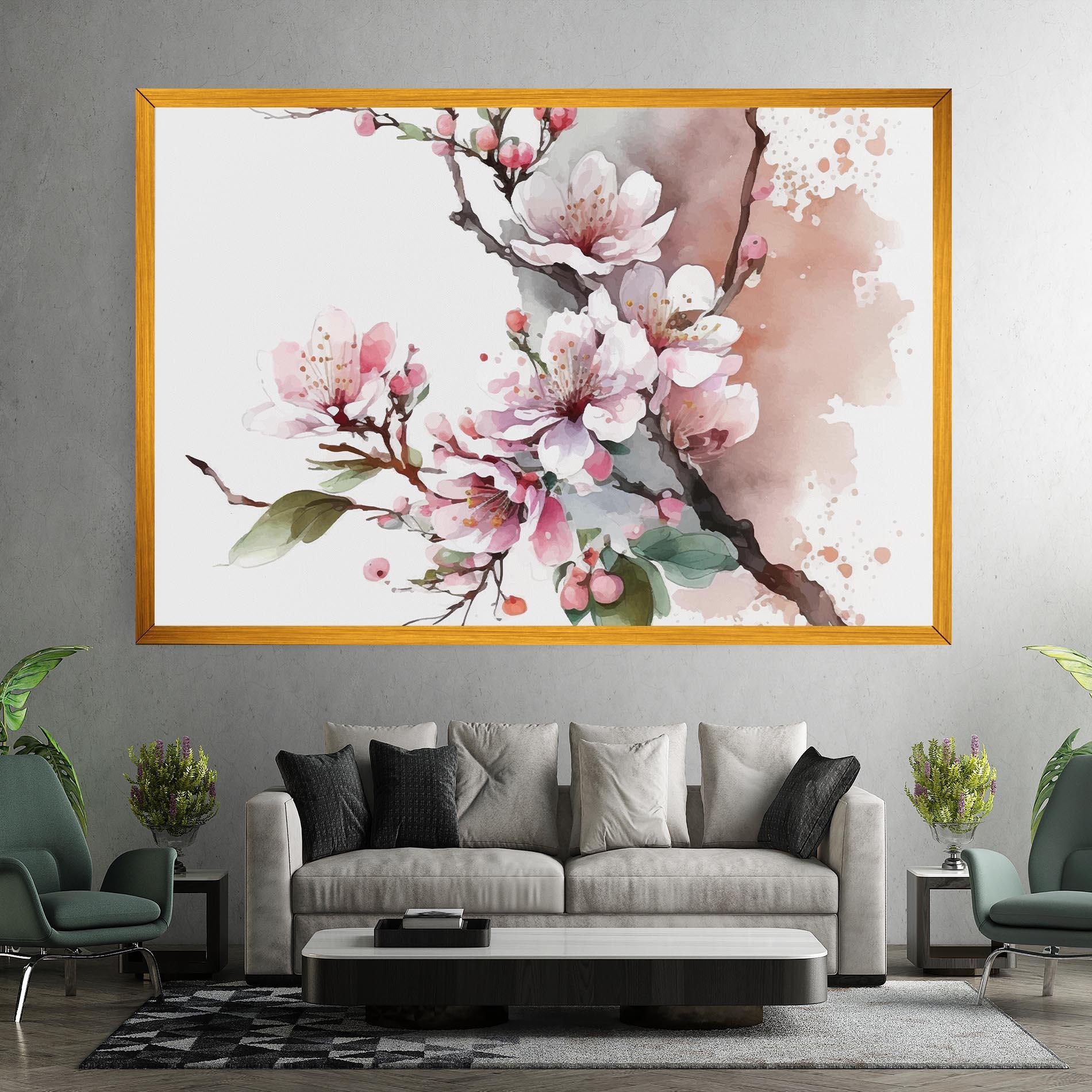 Tablou Canvas Cherry Spring Flower mockup 7