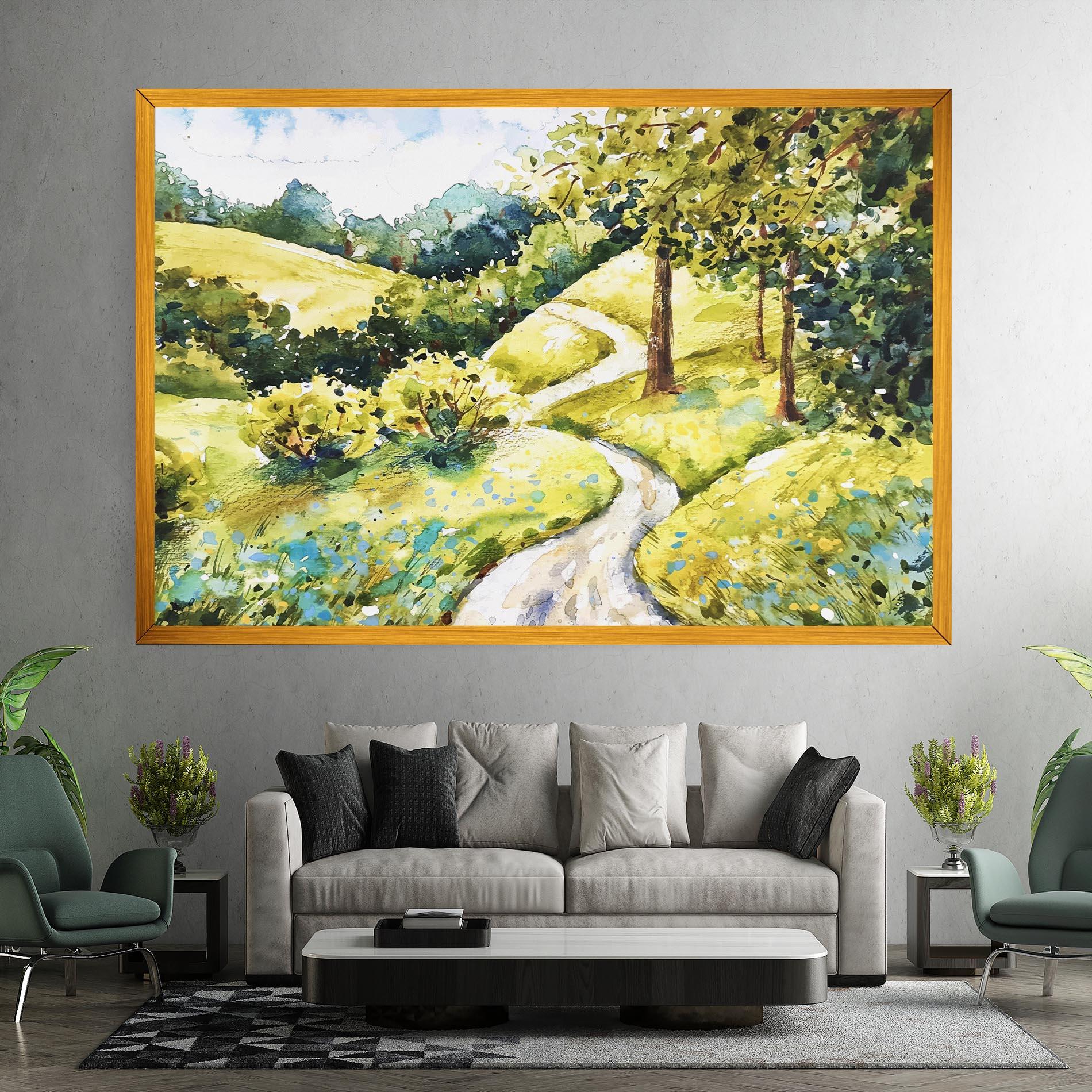 Tablou Canvas Fresh Spring View mockup 7