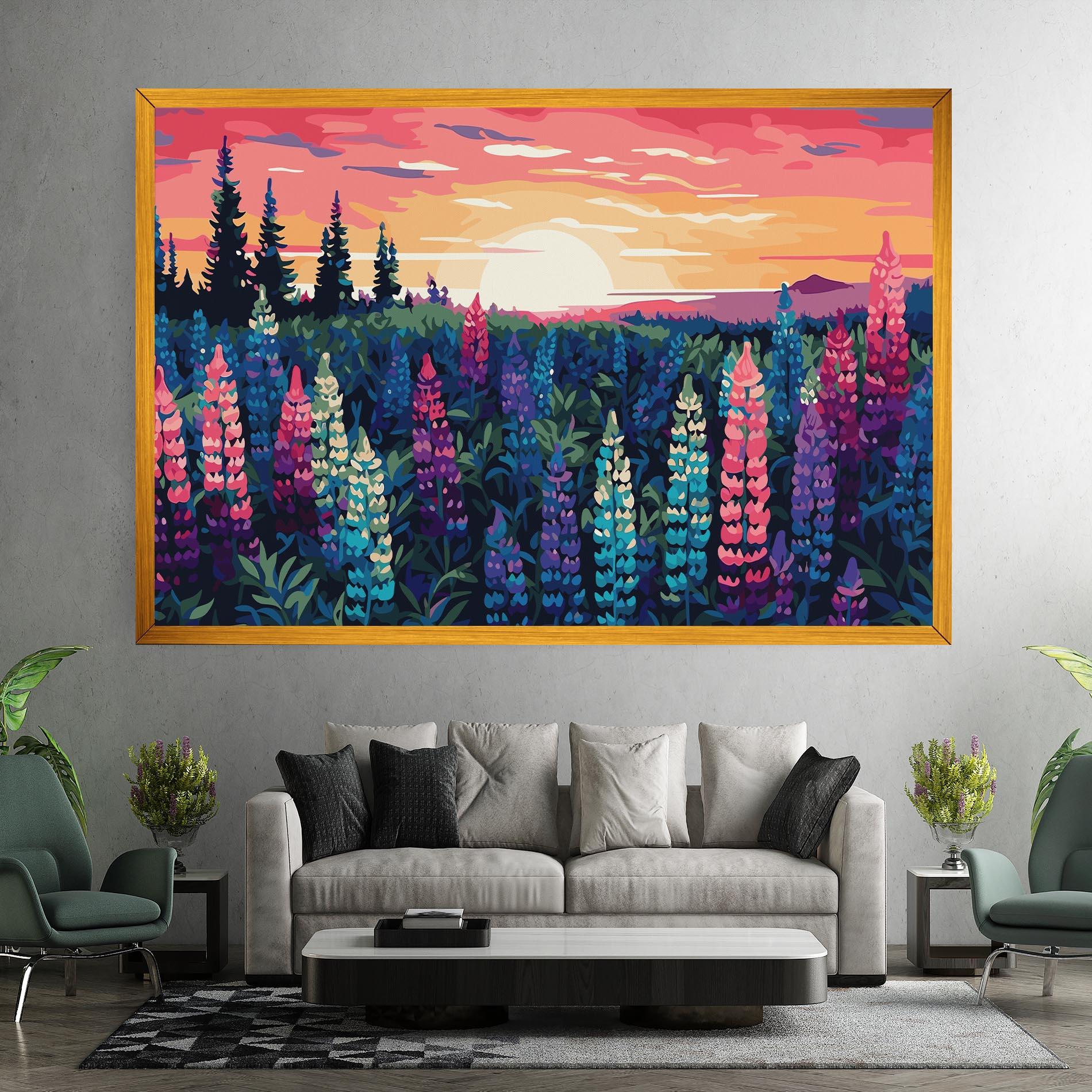 Tablou Canvas Spring Sunset mockup 7