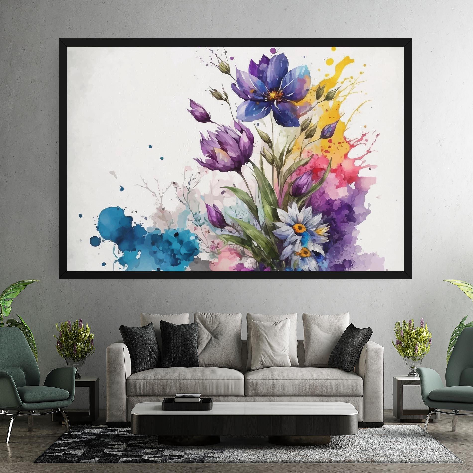 Tablou Canvas Art Flowers Spring mockup 7