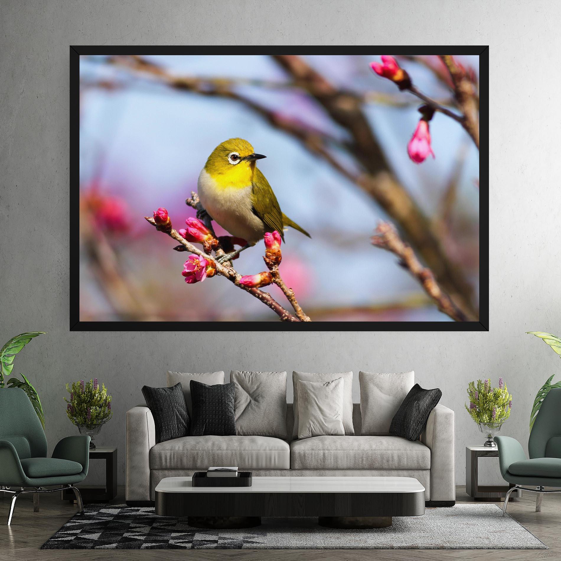 Tablou Canvas Cute Pink Flower Buds mockup 7